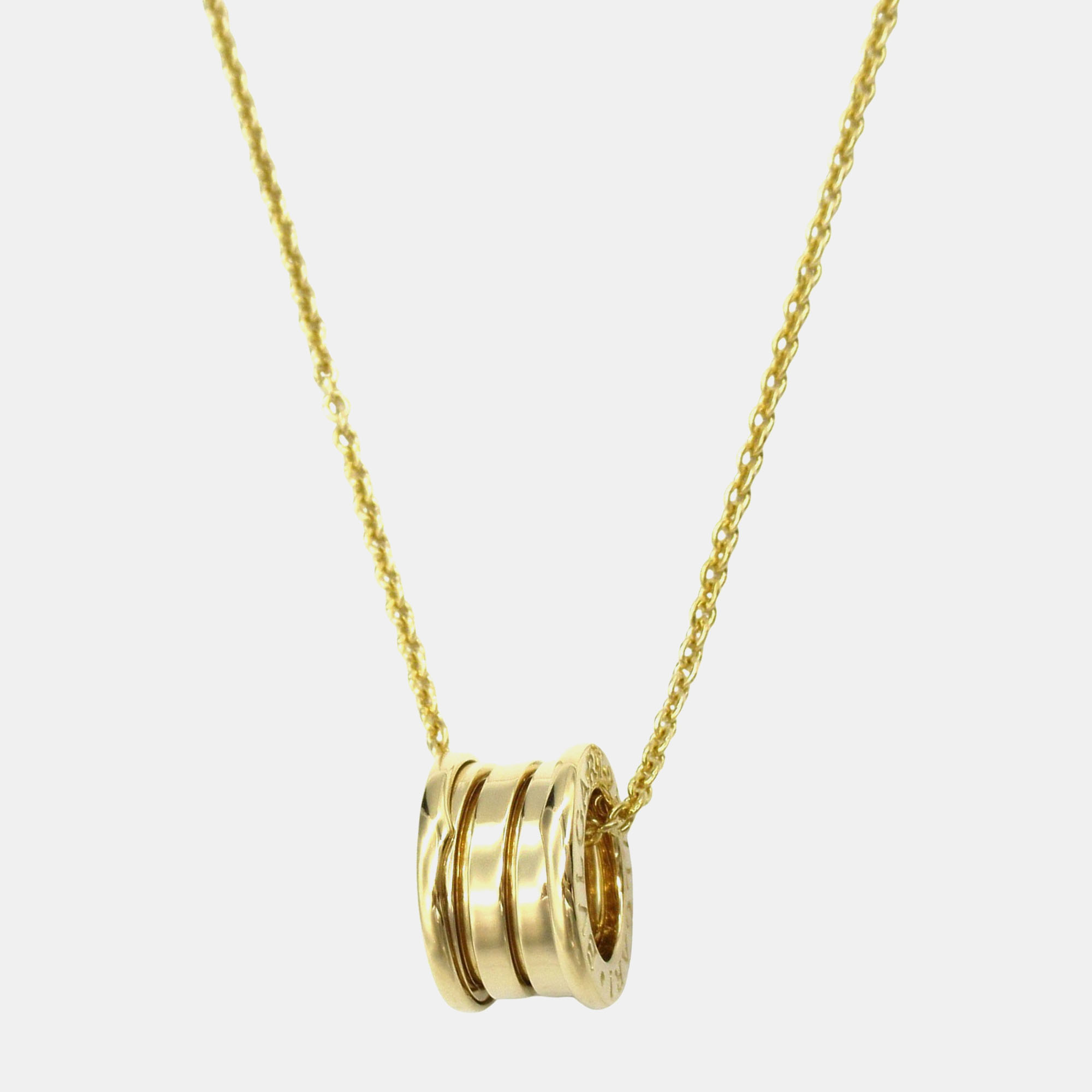 Bvlgari B.Zero1 18K Yellow Gold Pendant Necklace 
Bvlgari B.Zero1 18K Yellow Gold Pendant Necklace