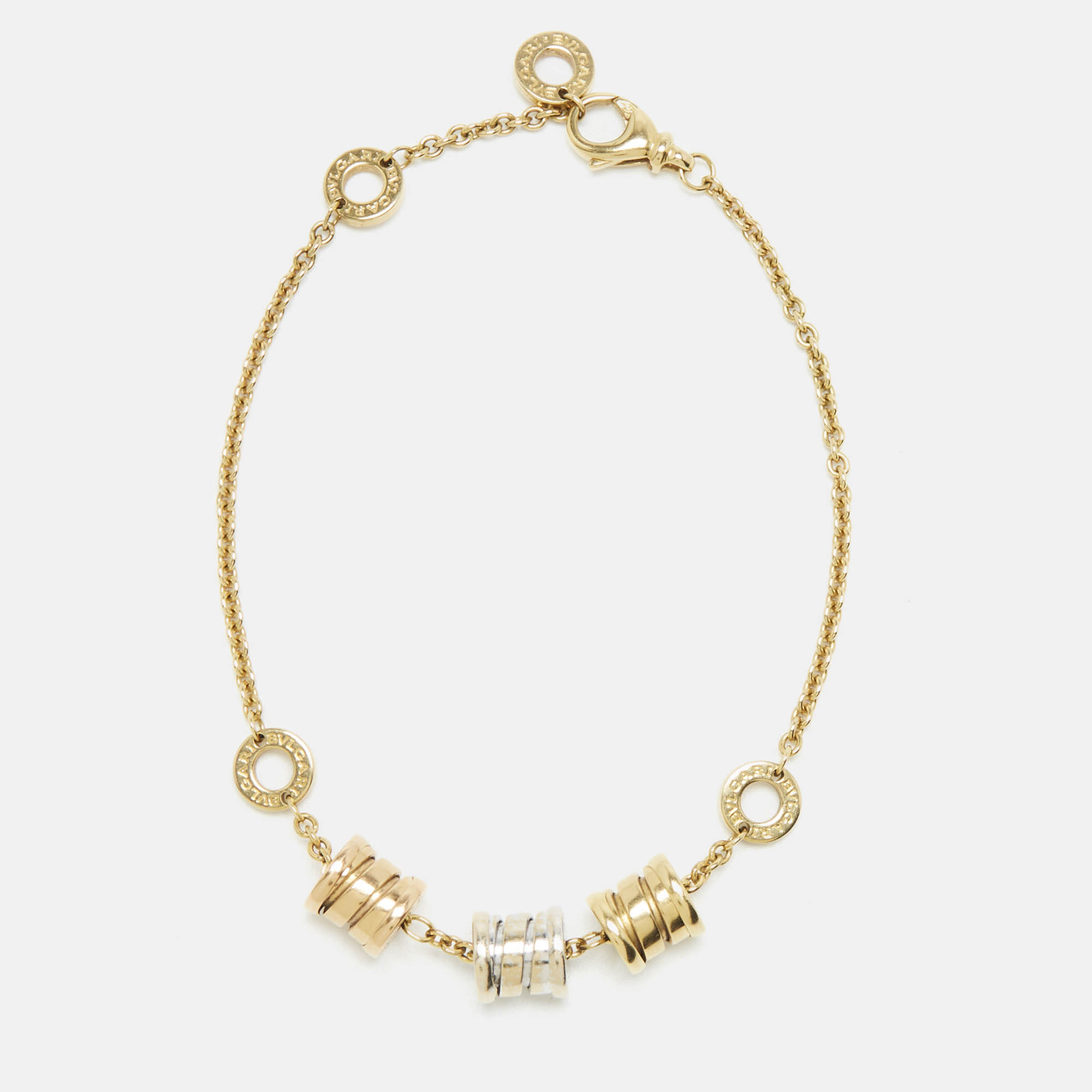 Bvlgari B.Zero1 18k Three Tone Gold Bracelet
Bvlgari B.Zero1 18k Three Tone Gold Bracelet