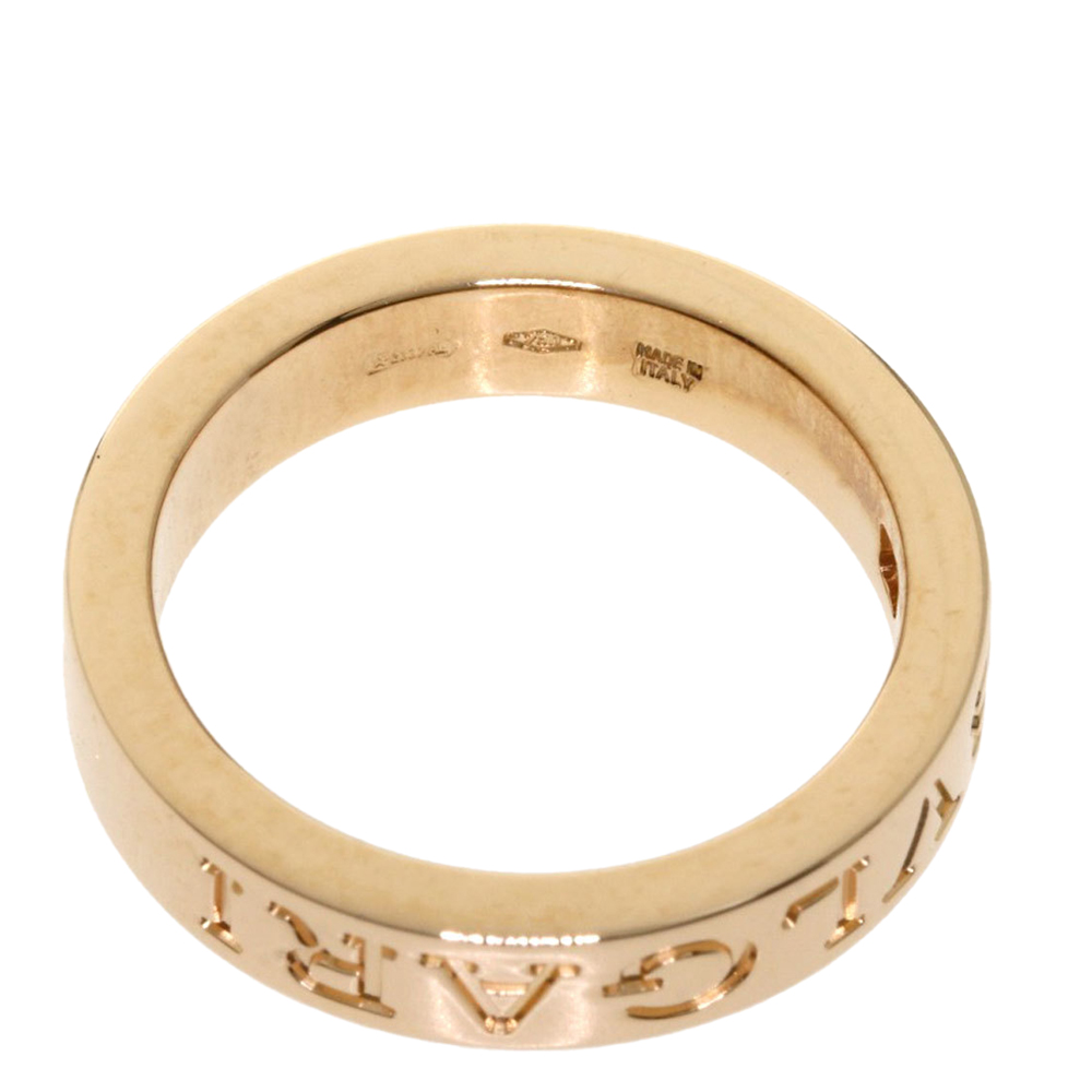 Bvlgari Bvlgari 18K Rose Gold Diamond Ring EU
Bvlgari Bvlgari 18K Rose Gold Diamond Ring EU