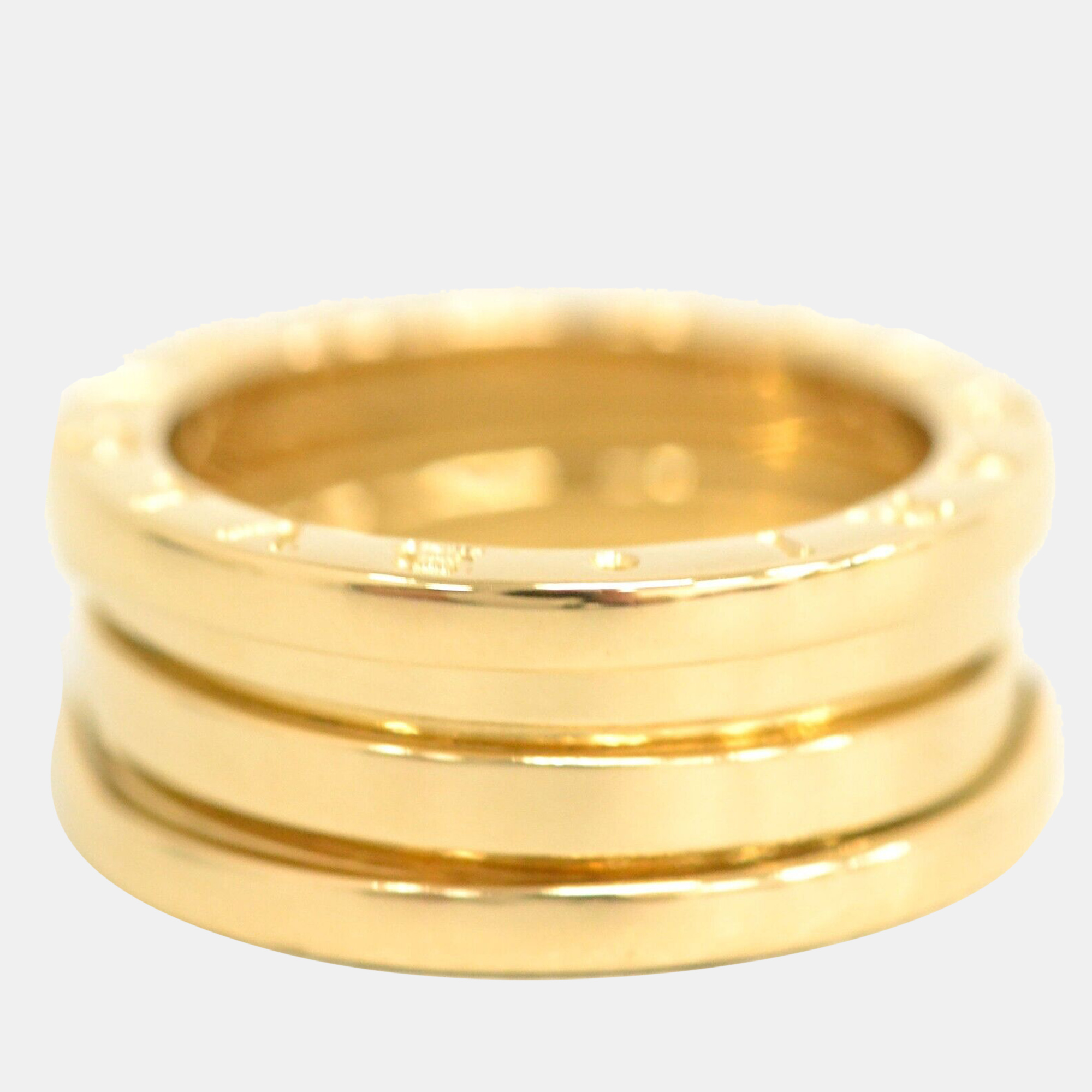 Bvlgari B.Zero1 18K Yellow Gold Ring EU 49