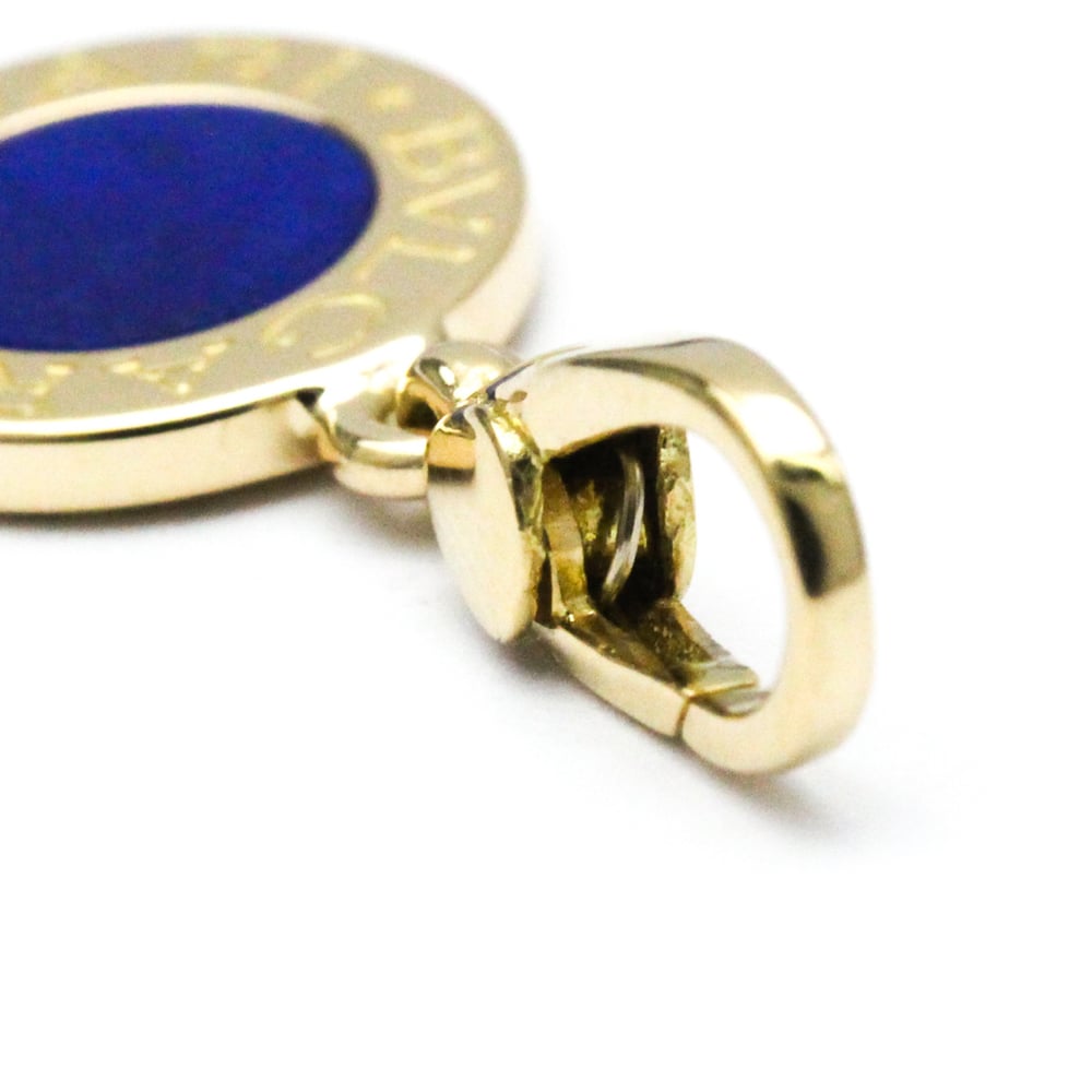 Bvlgari 18K Yellow Gold Lapis Lazuli  Charms And Pendants