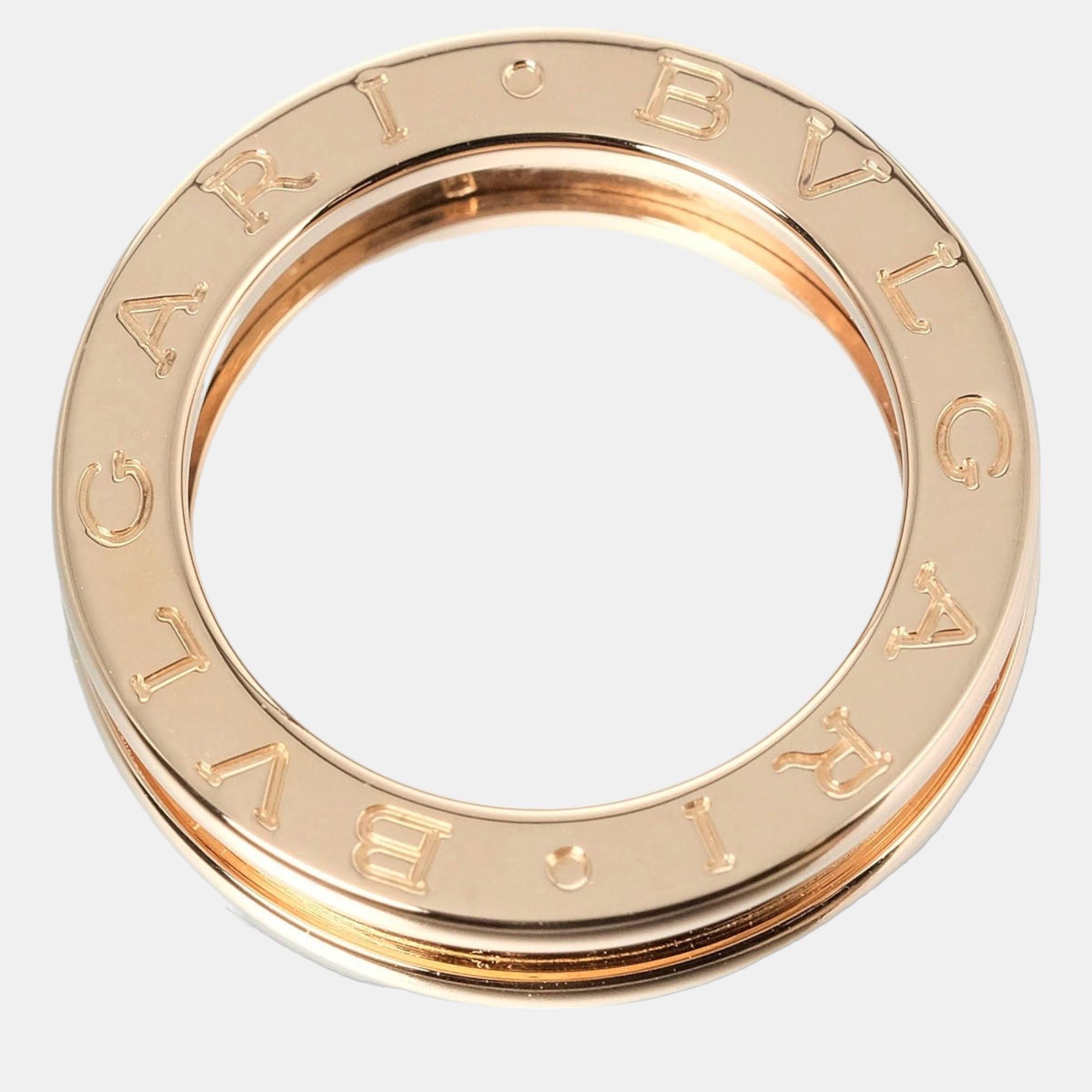 Bvlgari Gold Rose Gold B.Zero1 Ring Jewelry
