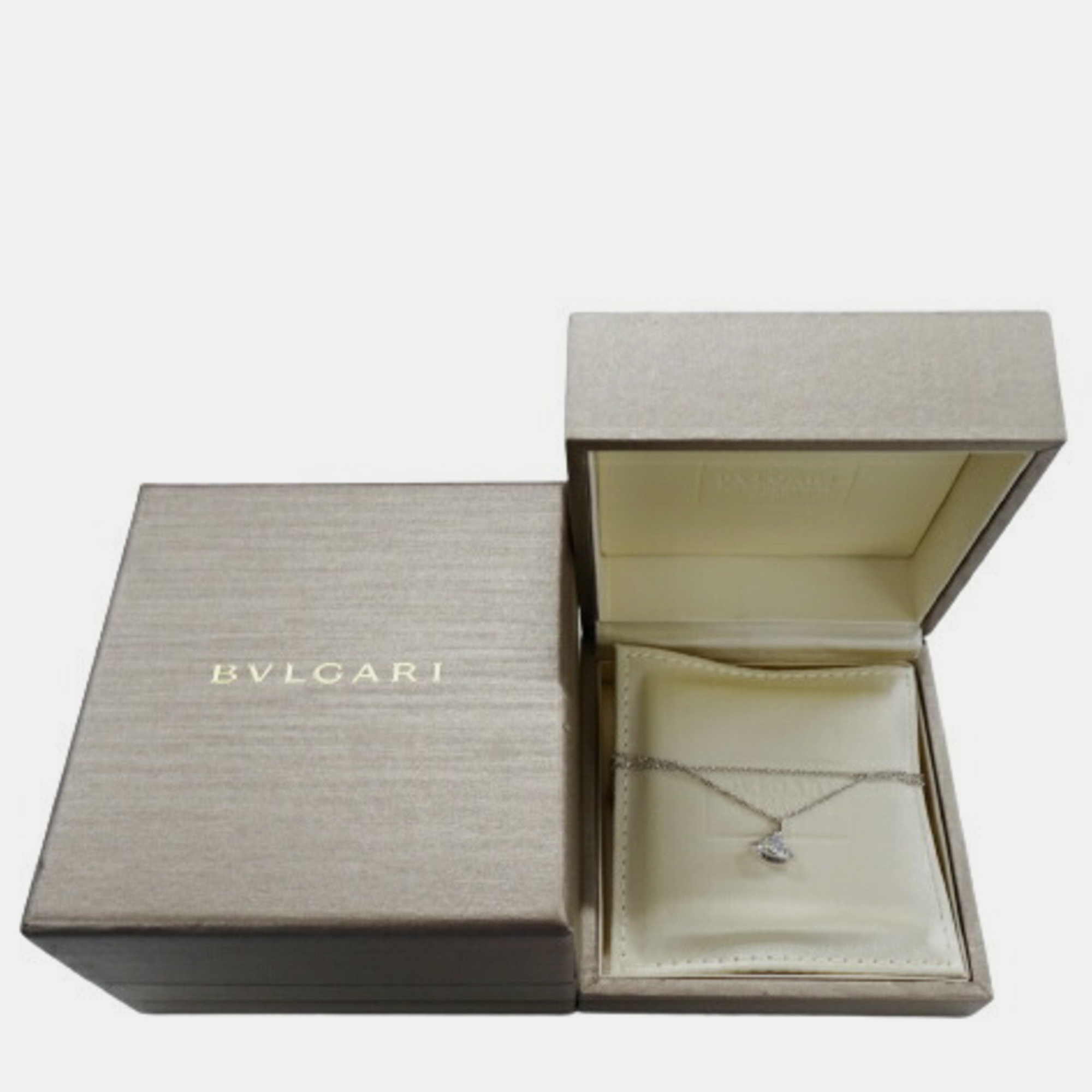 Bvlgari Divas' Dream 18K White Gold Diamond Bracelet 17
