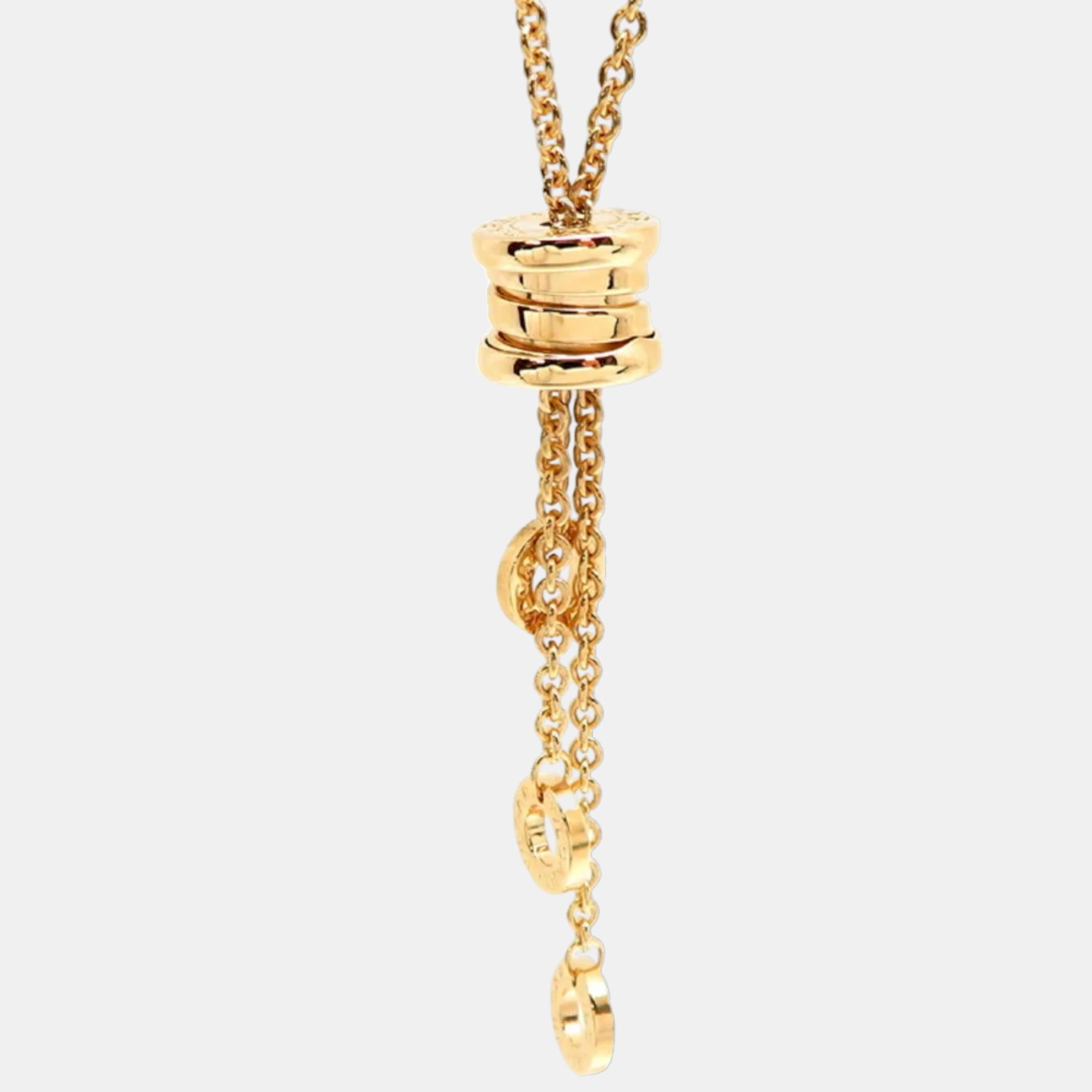 Bvlgari B.Zero1 One Element 18K Yellow Gold Necklace