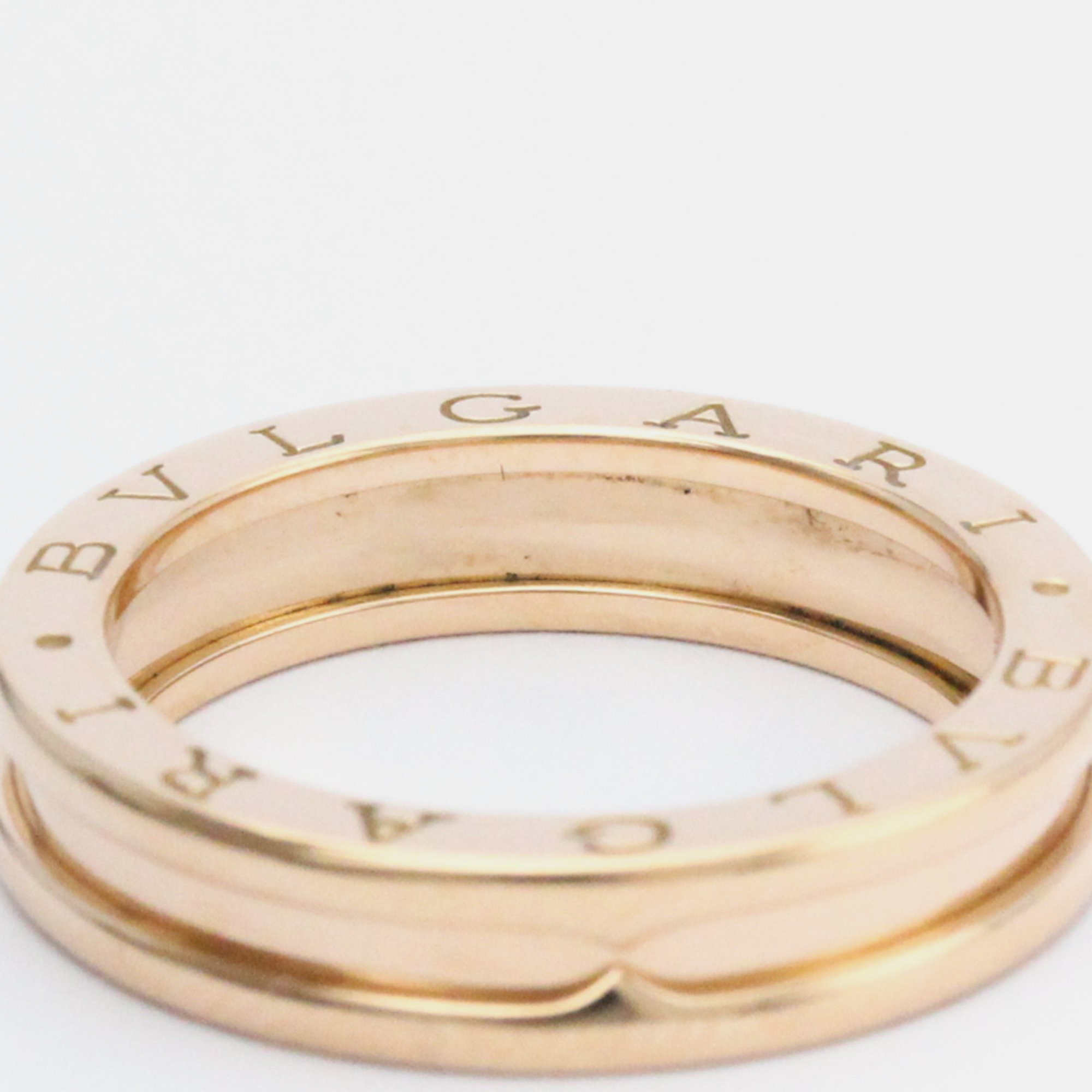Bvlgari B.Zero1 18K Rose Gold Ring EU 56