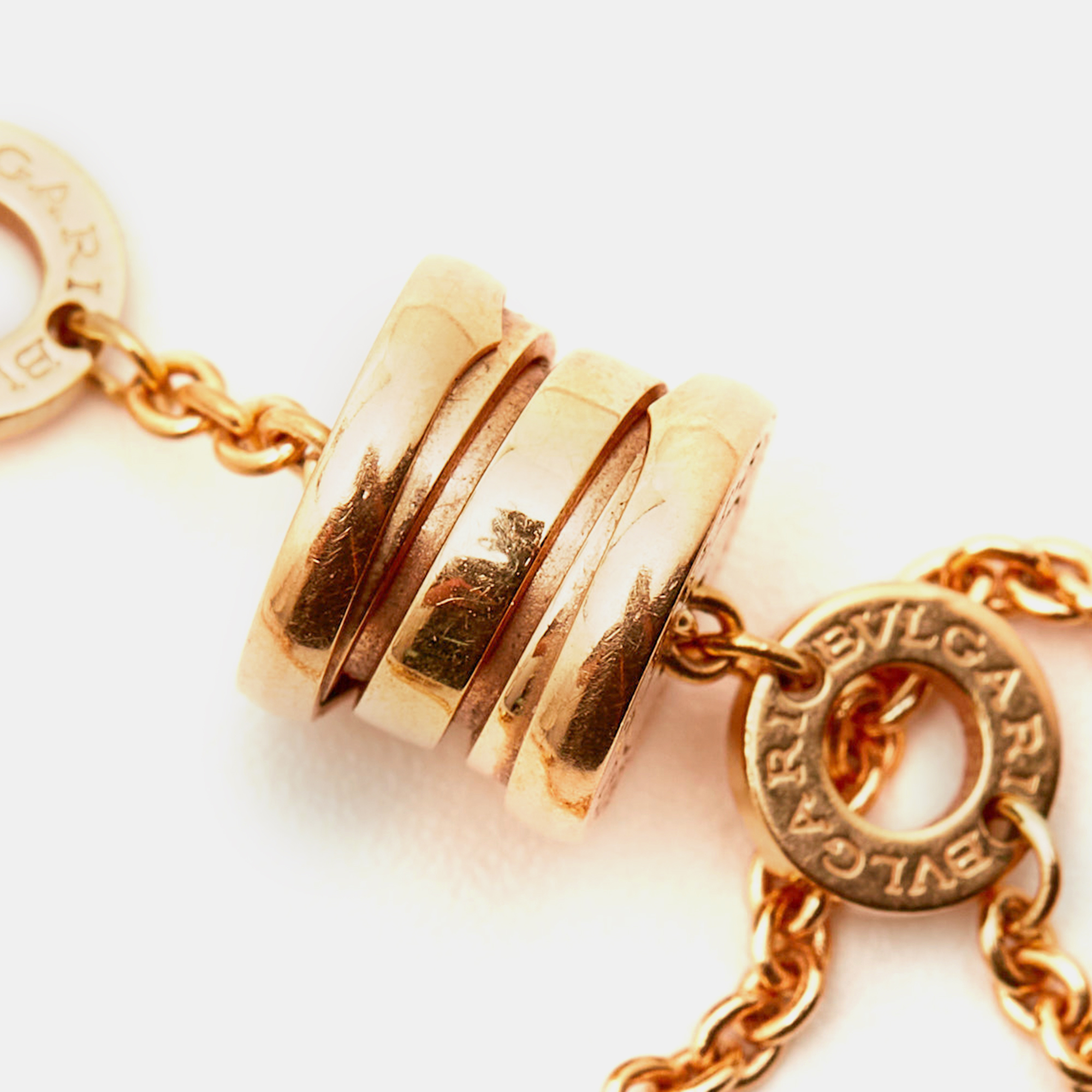 Bvlgari B.Zero1 18k Rose Gold Bracelet