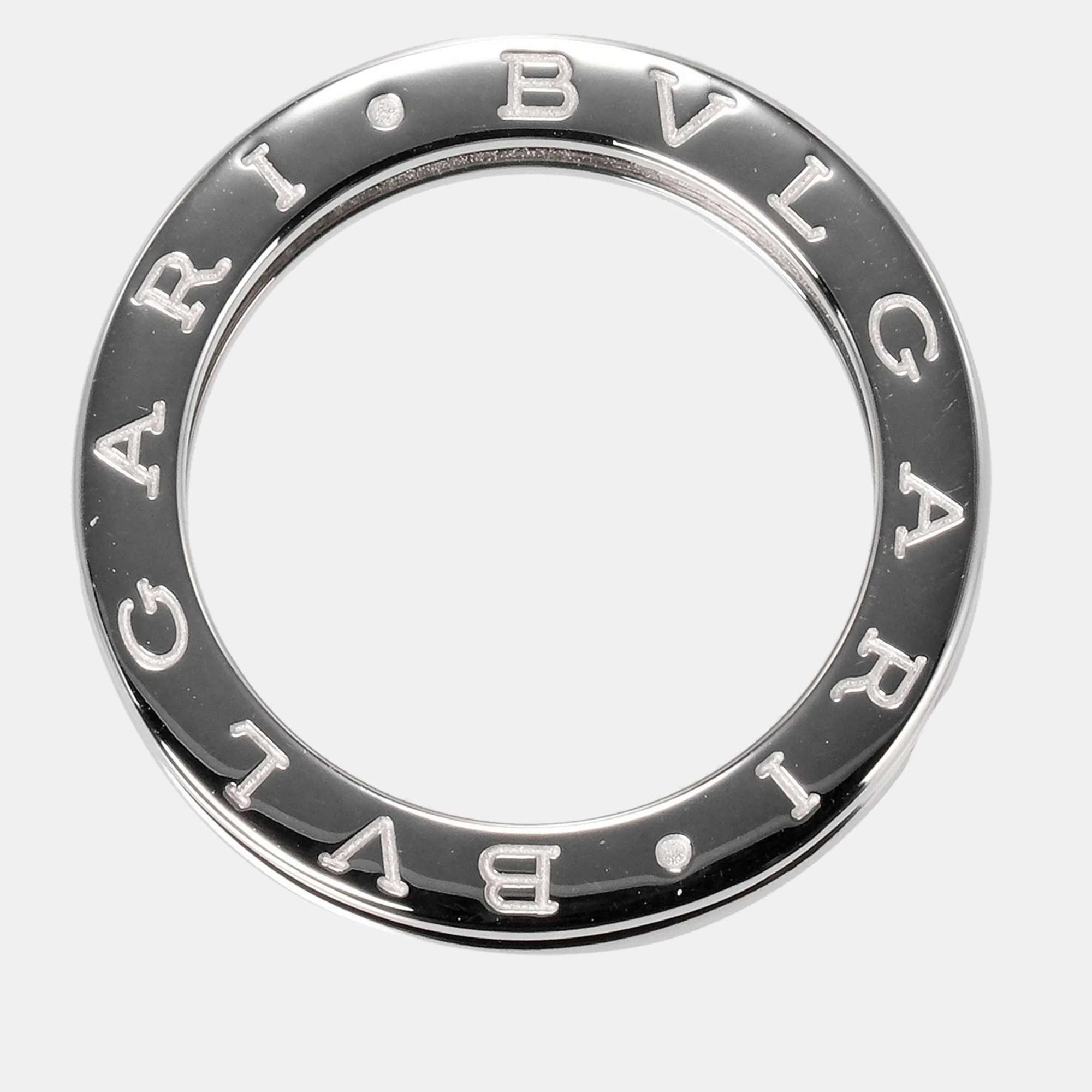 Bvlgari B.Zero1 1-Band 18K White Gold Ring EU 52