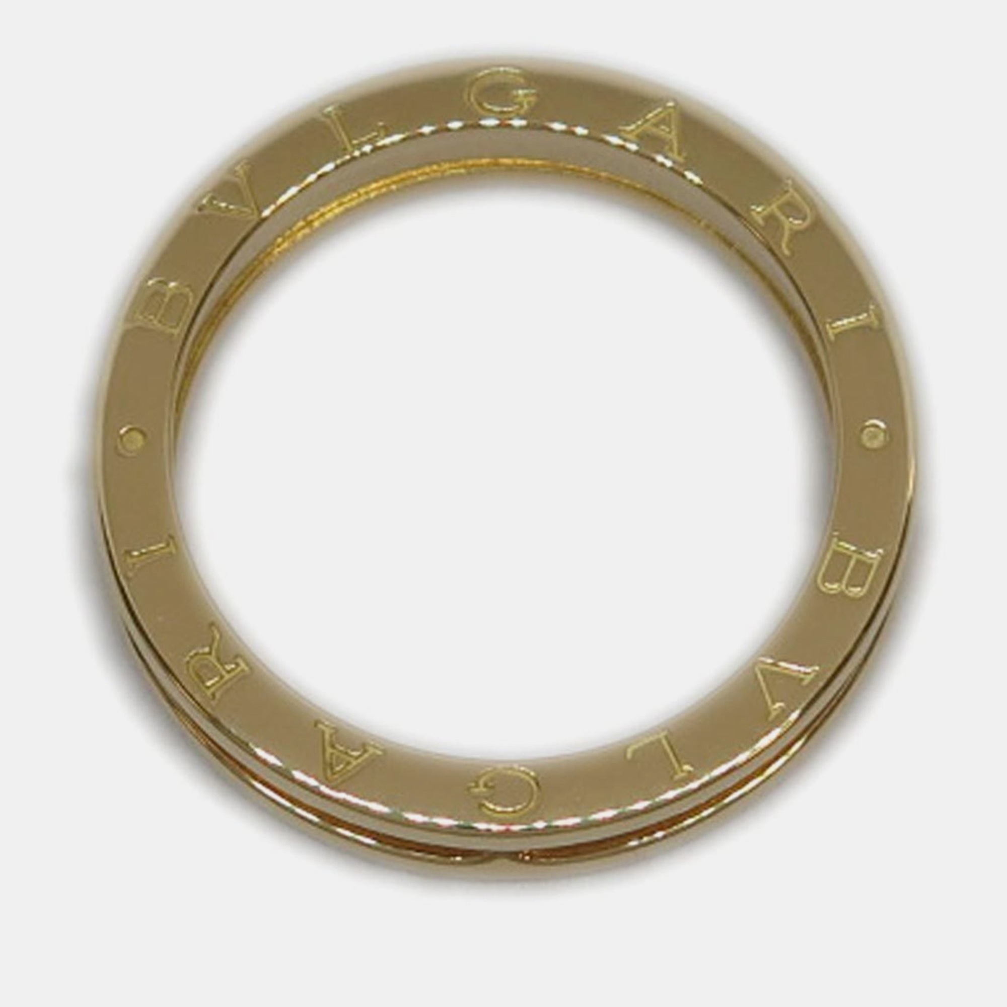 Bvlgari B.Zero1 1-Band 18K Yellow Gold Ring EU 61