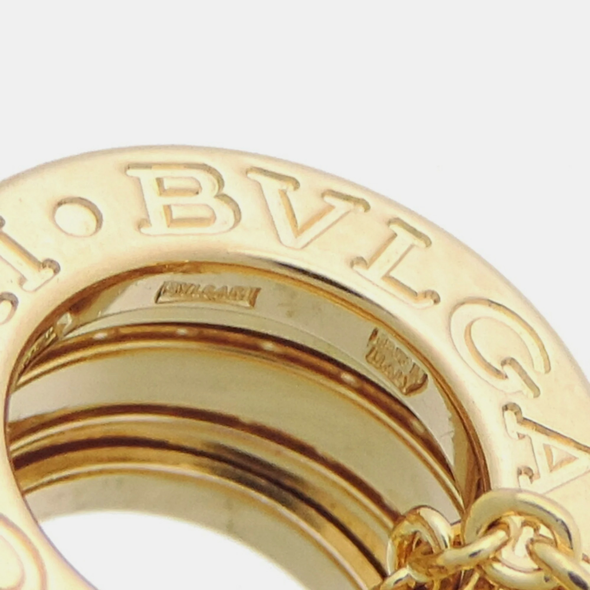 Bvlgari B.Zero1 18K Yellow Gold Diamond Necklace