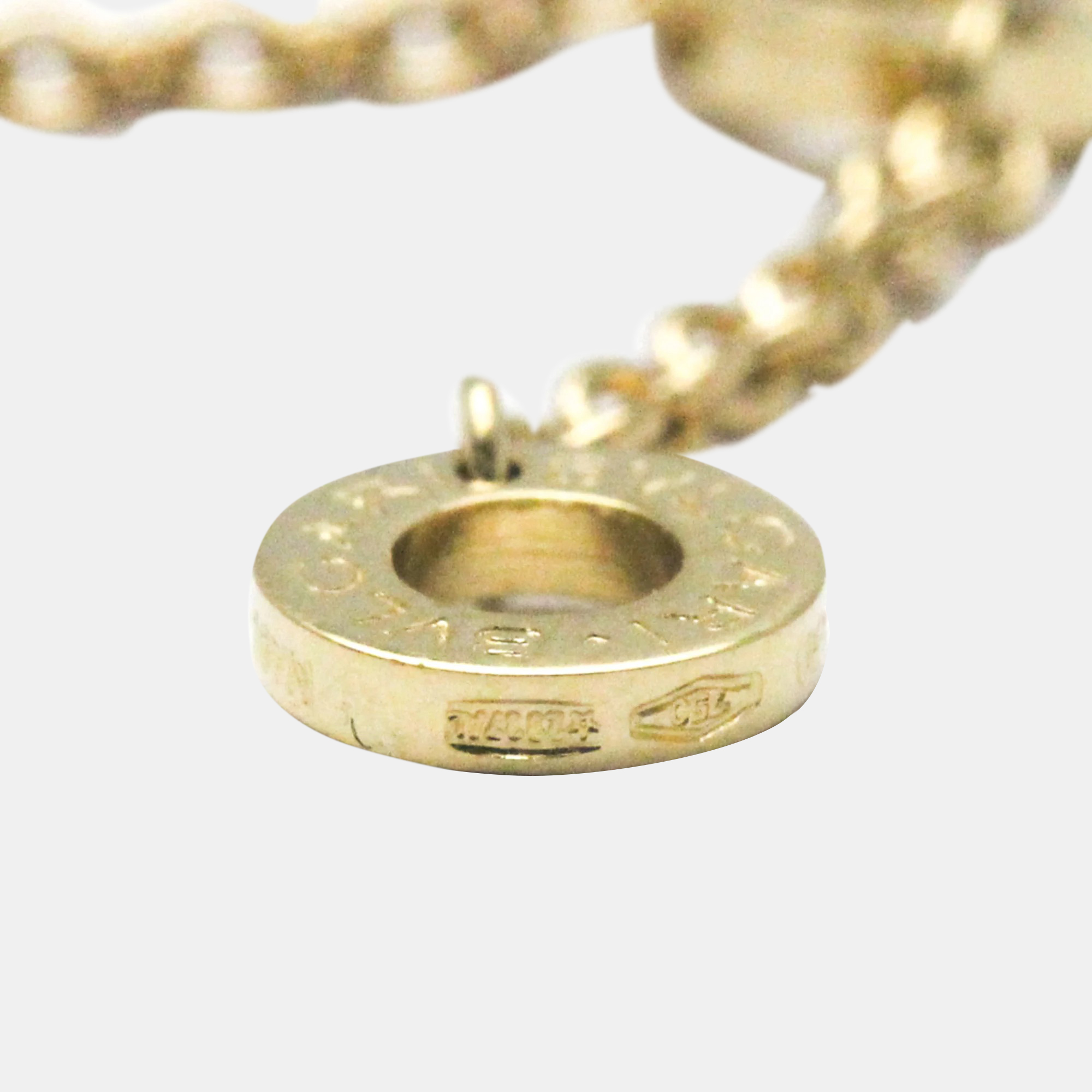 Bvlgari 18K Yellow Gold Cicladi Pendant Necklace