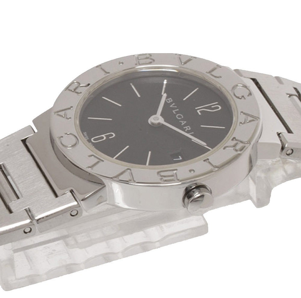 Bvlgari Black Stainless Steel Diagono Bvlgari Women's Wristwatch, Silver
Bvlgari Black Stainless Steel Diagono Bvlgari Women's Wristwatch, Silver