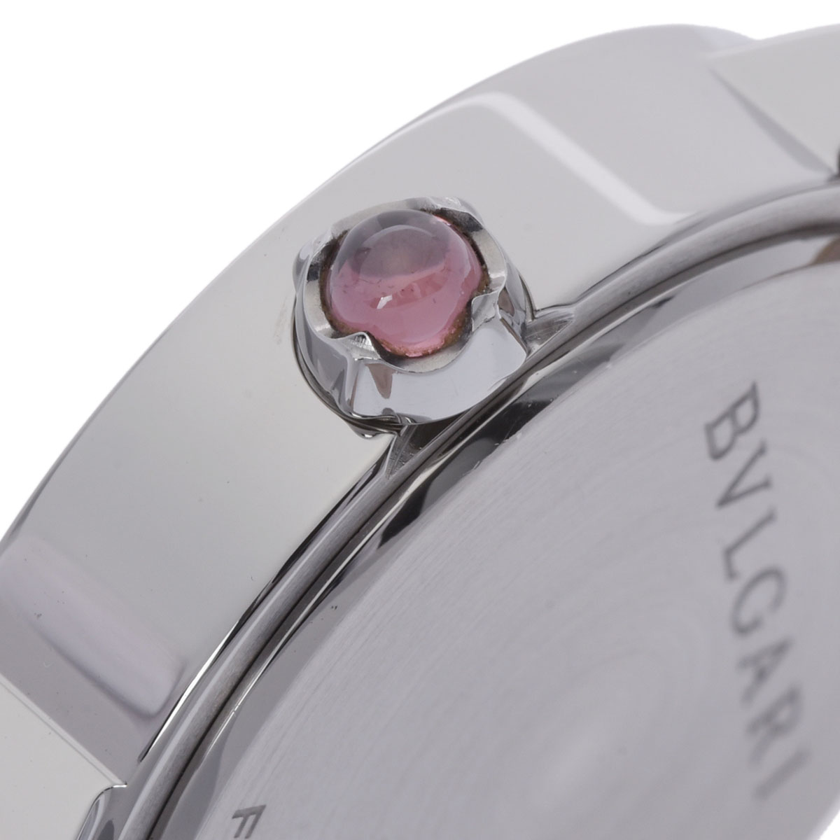Bvlgari White Diamonds Stainless Steel Bvlgari Bvlgari BBL33WSL Women's Wristwatch 33 Mm