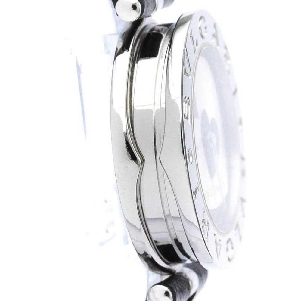 Bvlgari Black Stainless Steel B.Zero1 BZ30S Women's Wristwatch 30 Mm