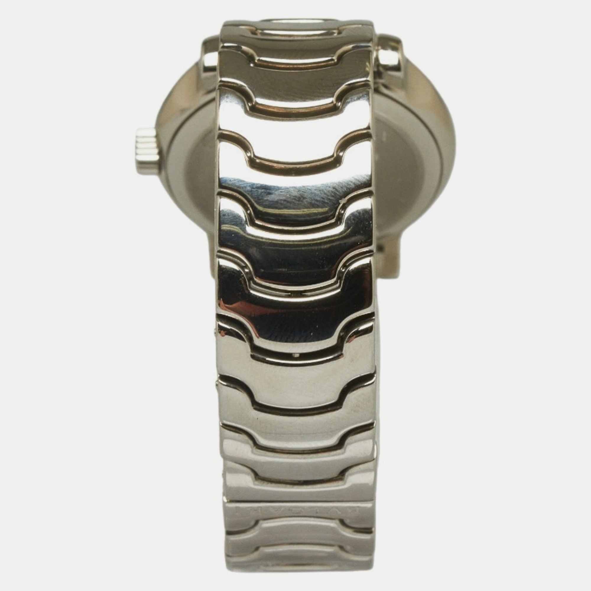 Bvlgari White Stainless Steel Solotempo ST29S/ST29WSSD Quartz Women's Wristwatch 29 Mm