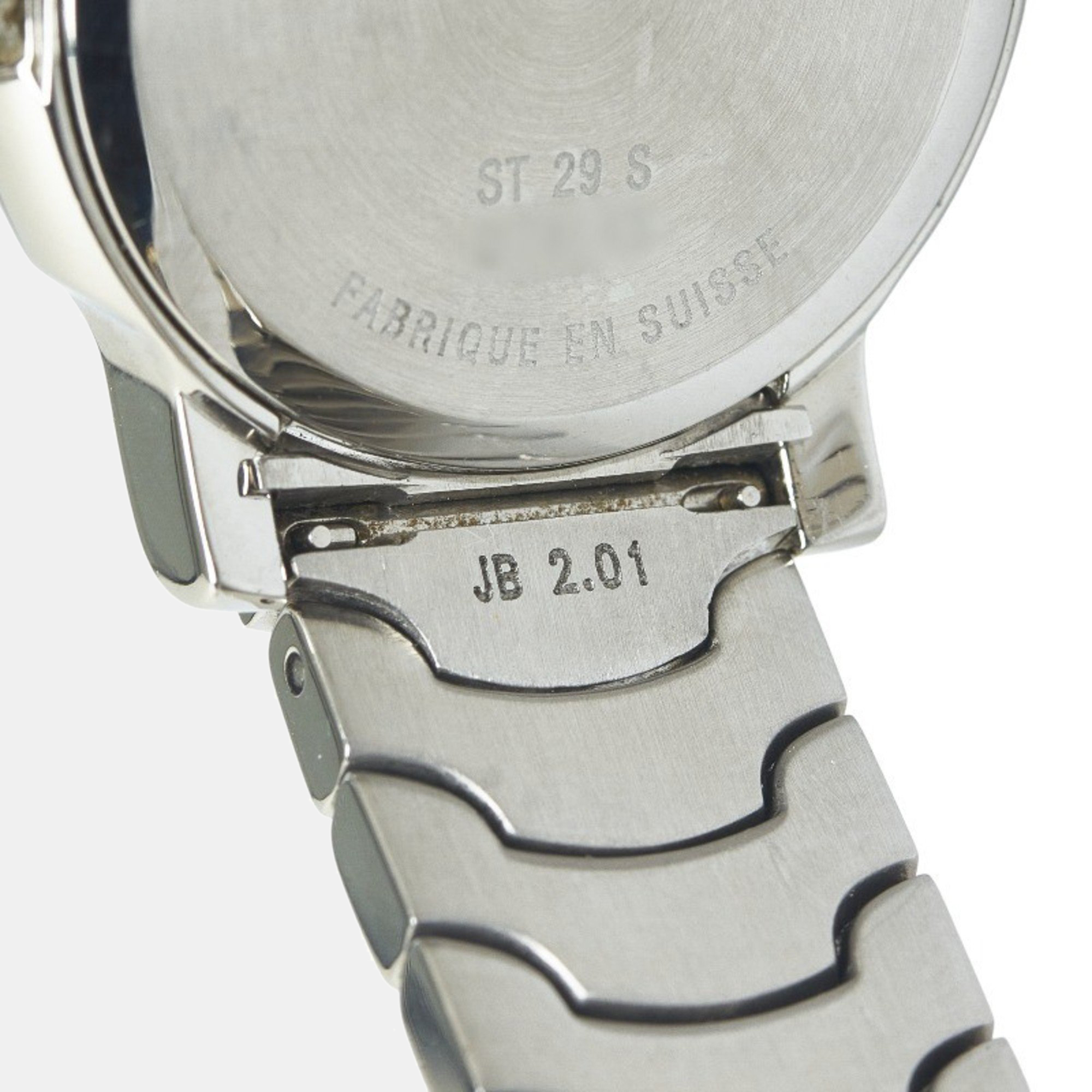 Bvlgari Silver Stainless Steel Solotempo ST29S Quartz Women's Wristwatch 29 Mm