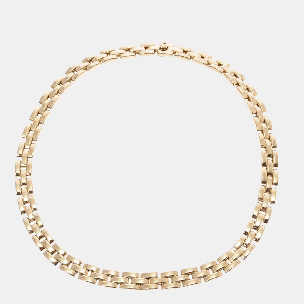 Cartier Maillon Panthere 18K Yellow Gold Necklace