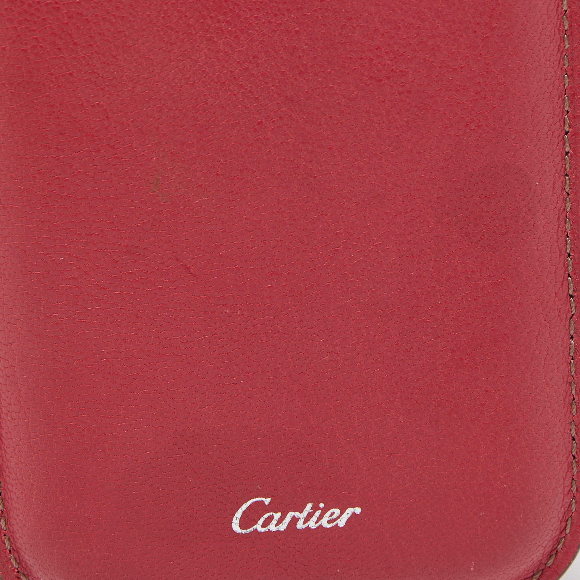 Cartier Pink Leather IPhone Case