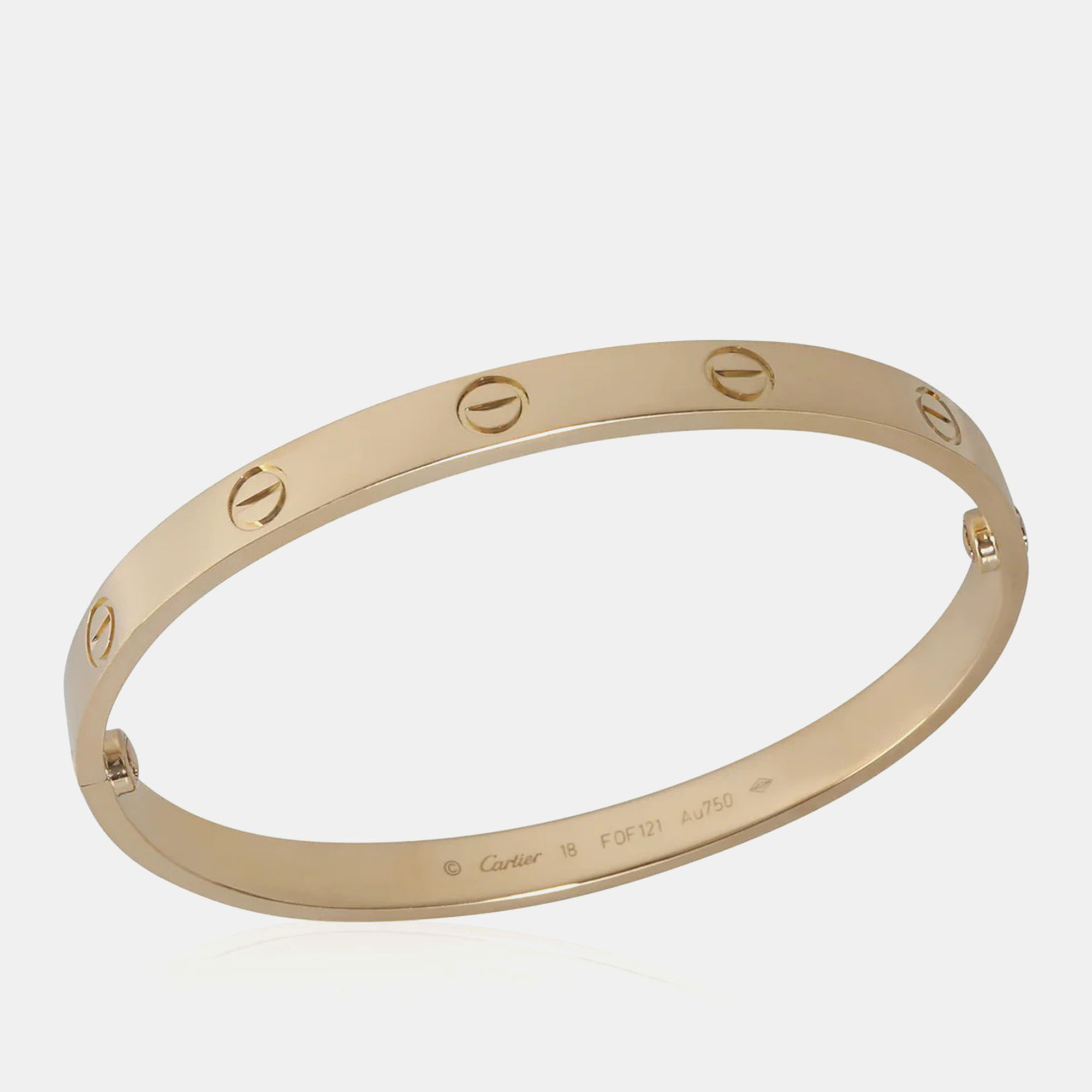 Cartier Yellow Gold Love Bracelet