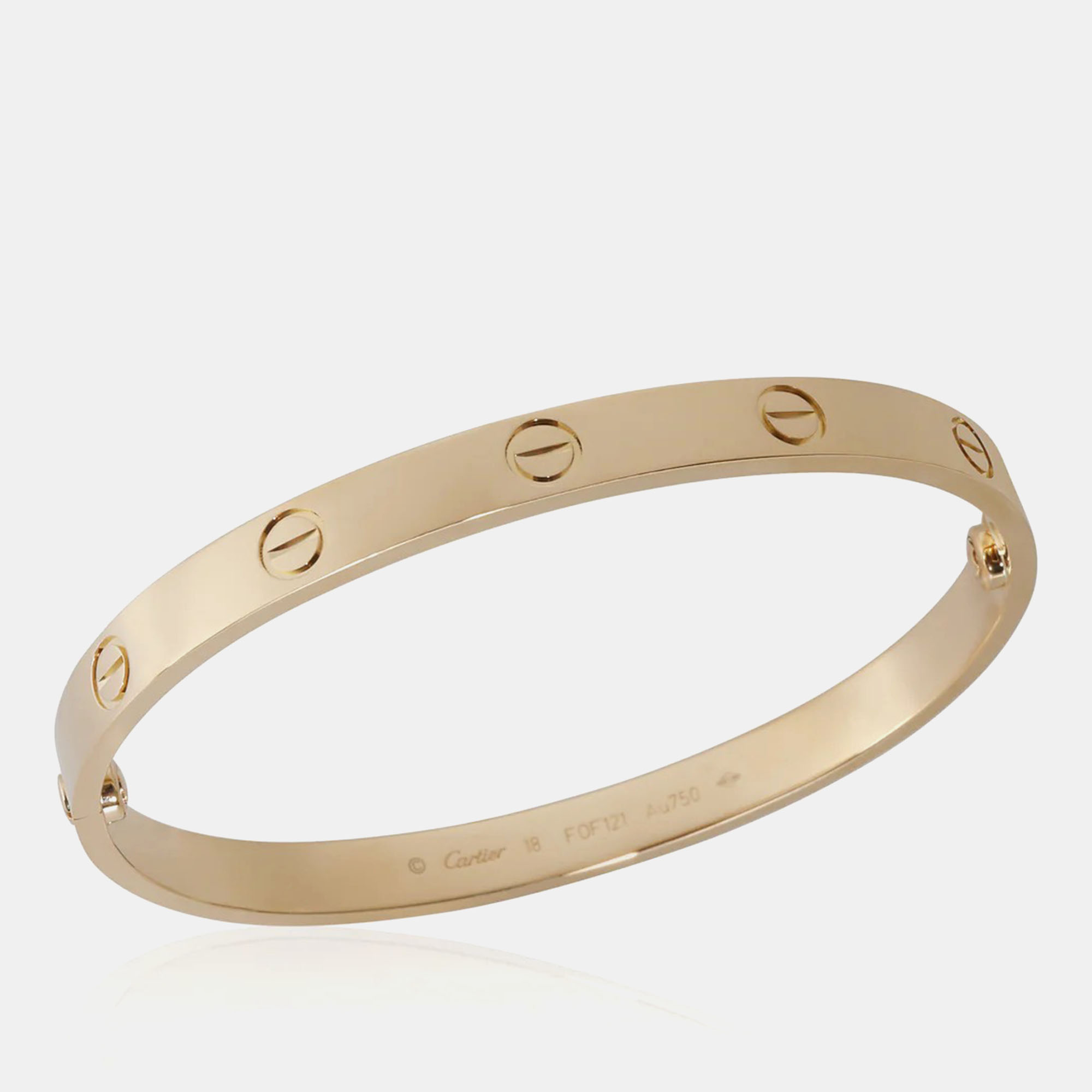 Cartier Yellow Gold Love Bracelet