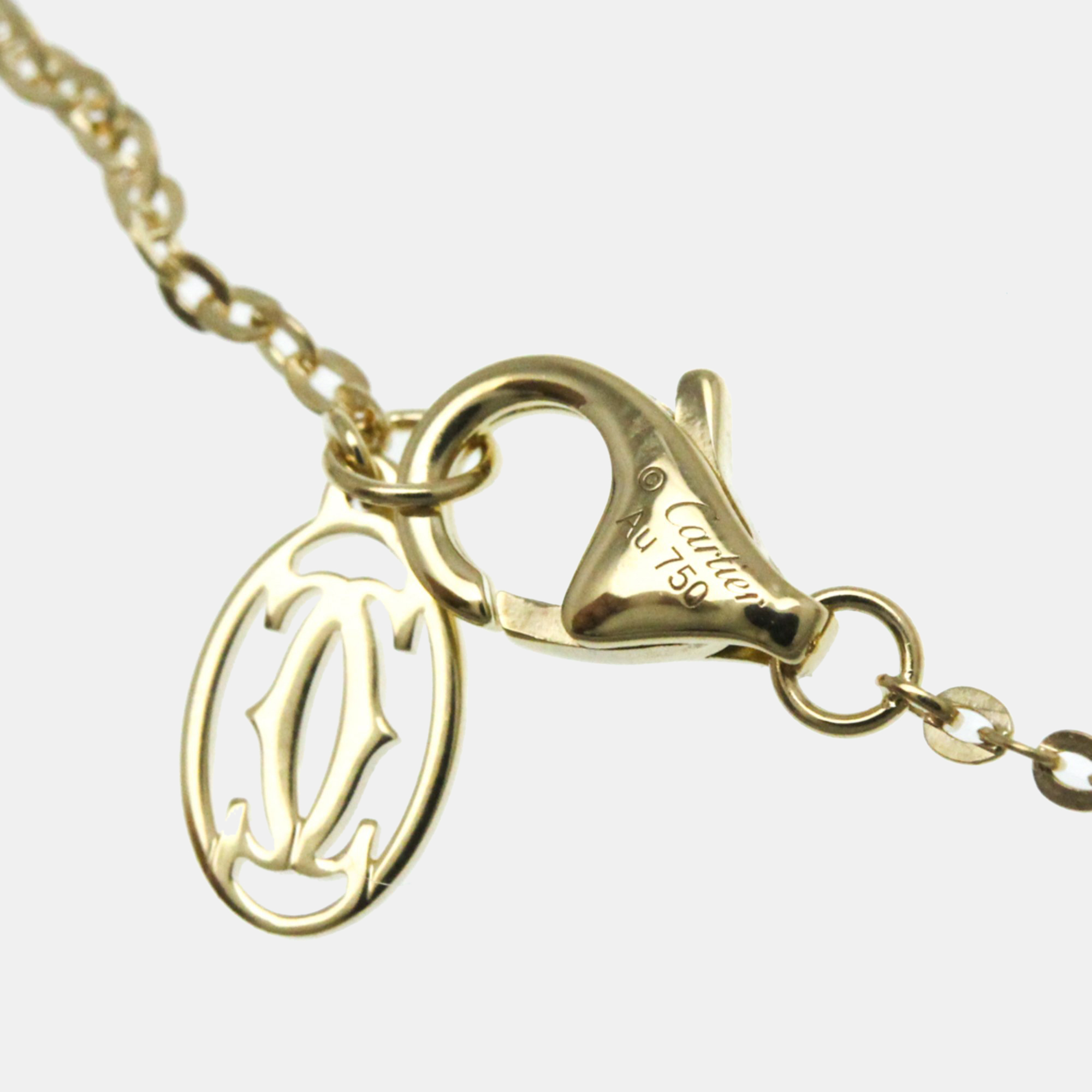 Cartier 18K Pink Gold White Gold Trinity Necklace