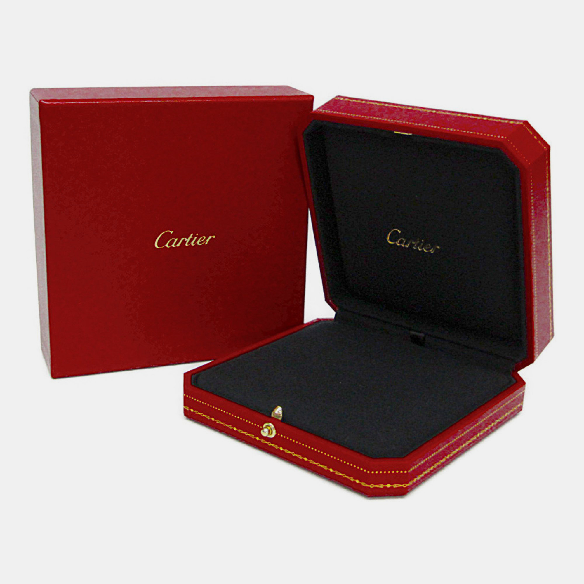 Cartier 18K Pink Gold White Gold Trinity Necklace