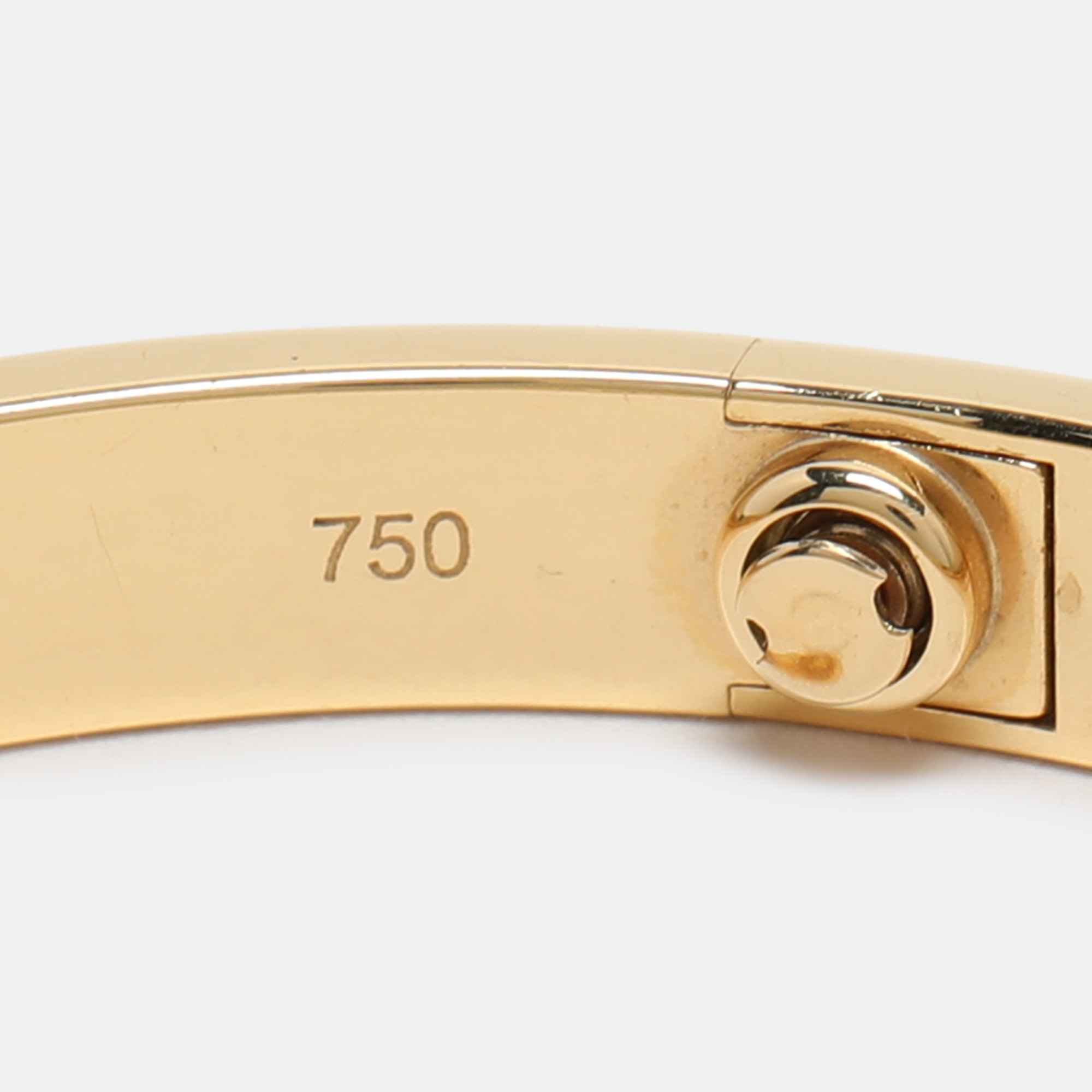 Cartier Love 18K Yellow Gold Bracelet 17