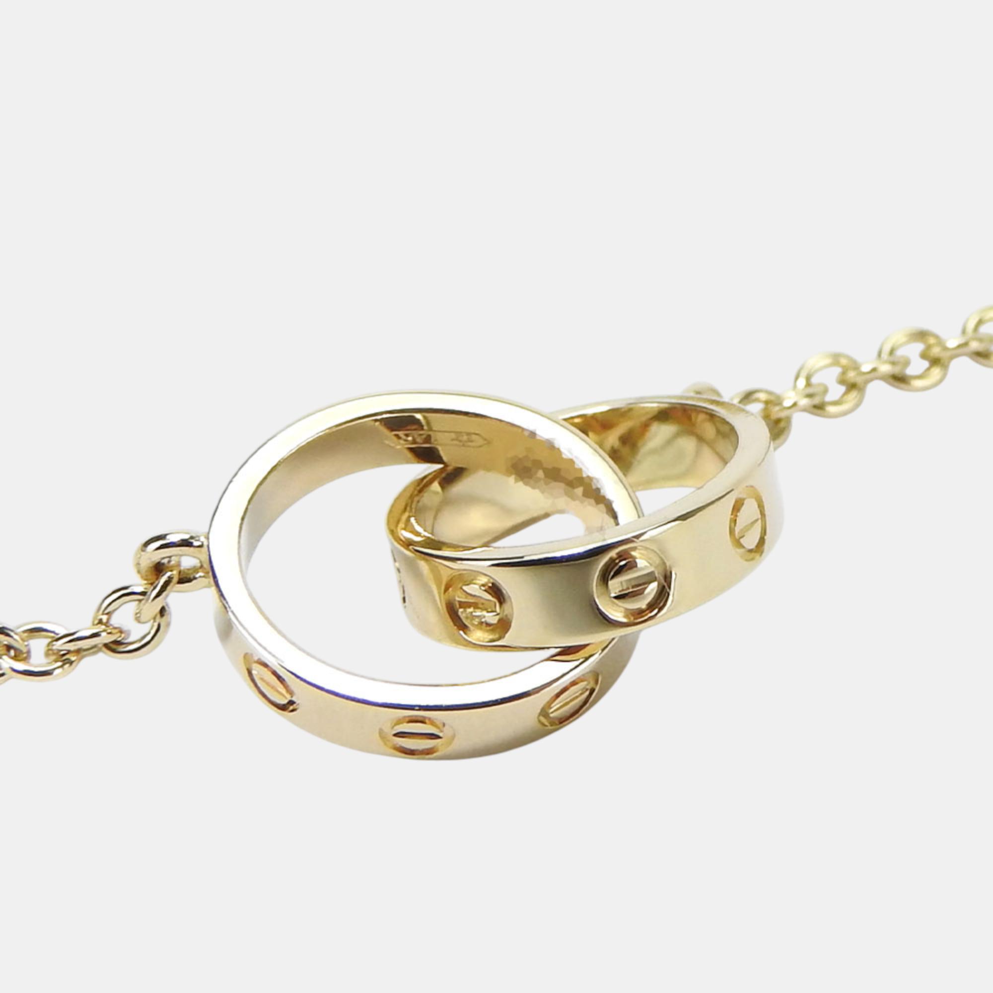 Cartier 18K Yellow Gold Baby Love Bracelet