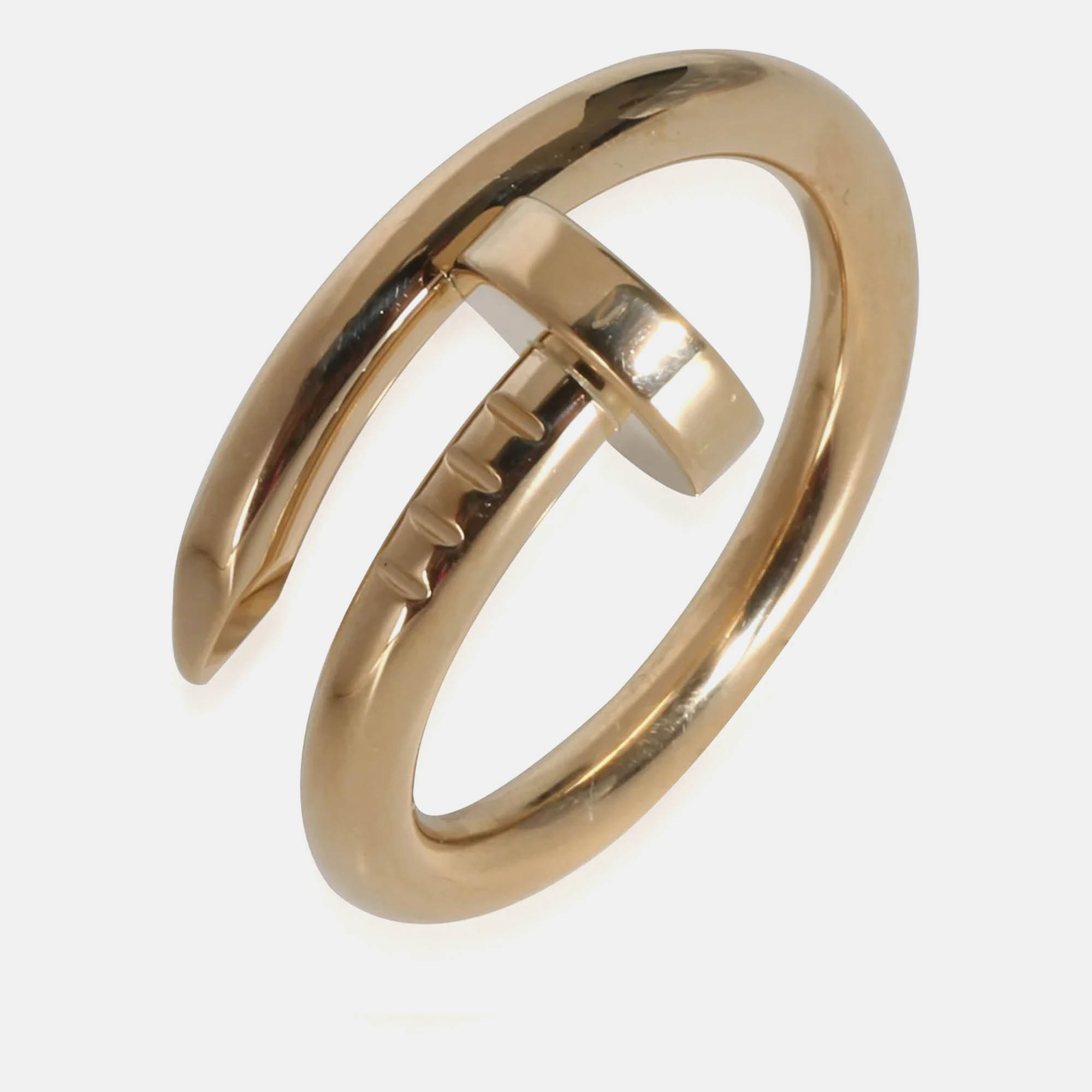 Cartier 18K Yellow Gold Juste Un Clou Ring EU 51