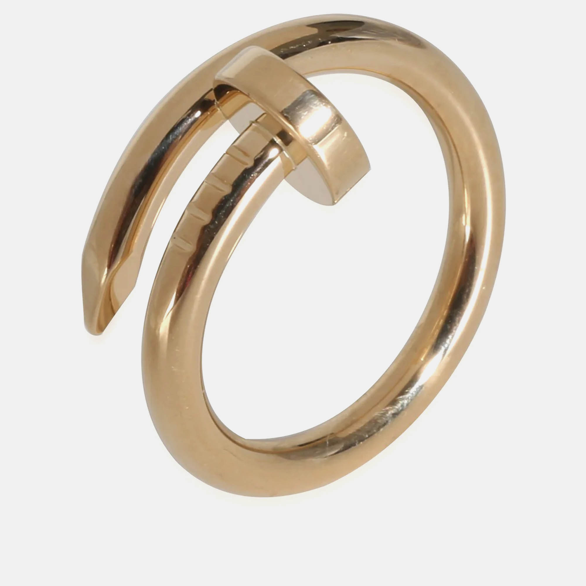 Cartier 18K Yellow Gold Juste Un Clou Ring EU 51