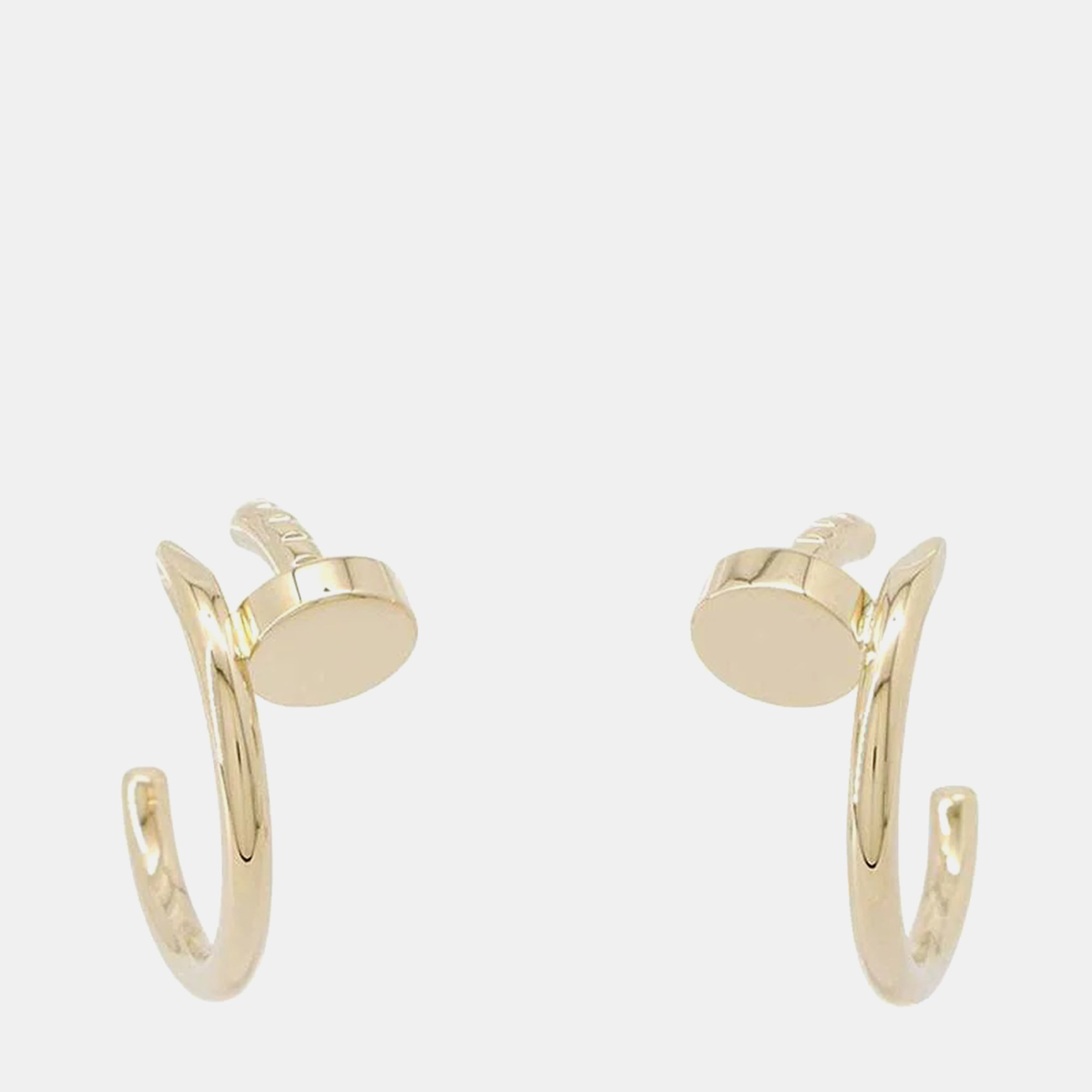 Cartier 18K Yellow Gold Juste un Clou Earrings