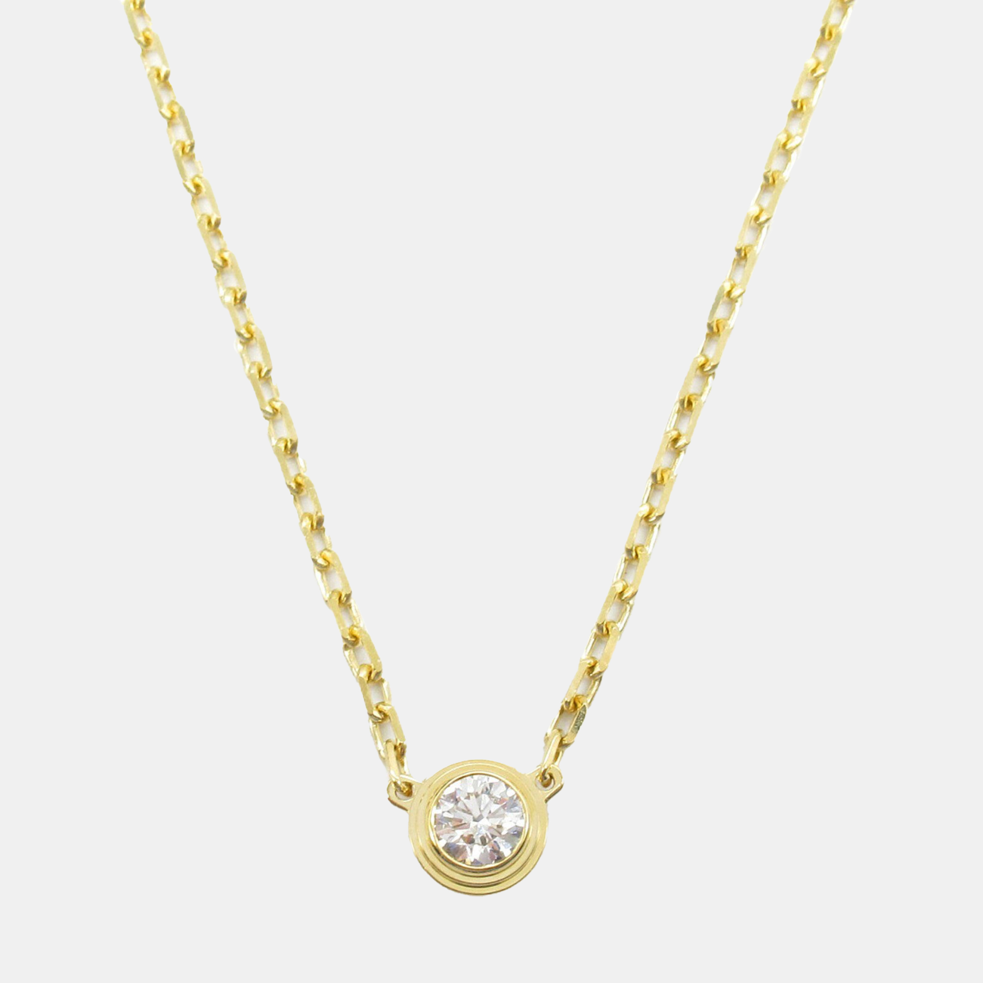 Cartier 18K Yellow Gold D'Amour Necklace Small Diamond Pendant Necklace
Cartier 18K Yellow Gold D'Amour Necklace Small Diamond Pendant Necklace