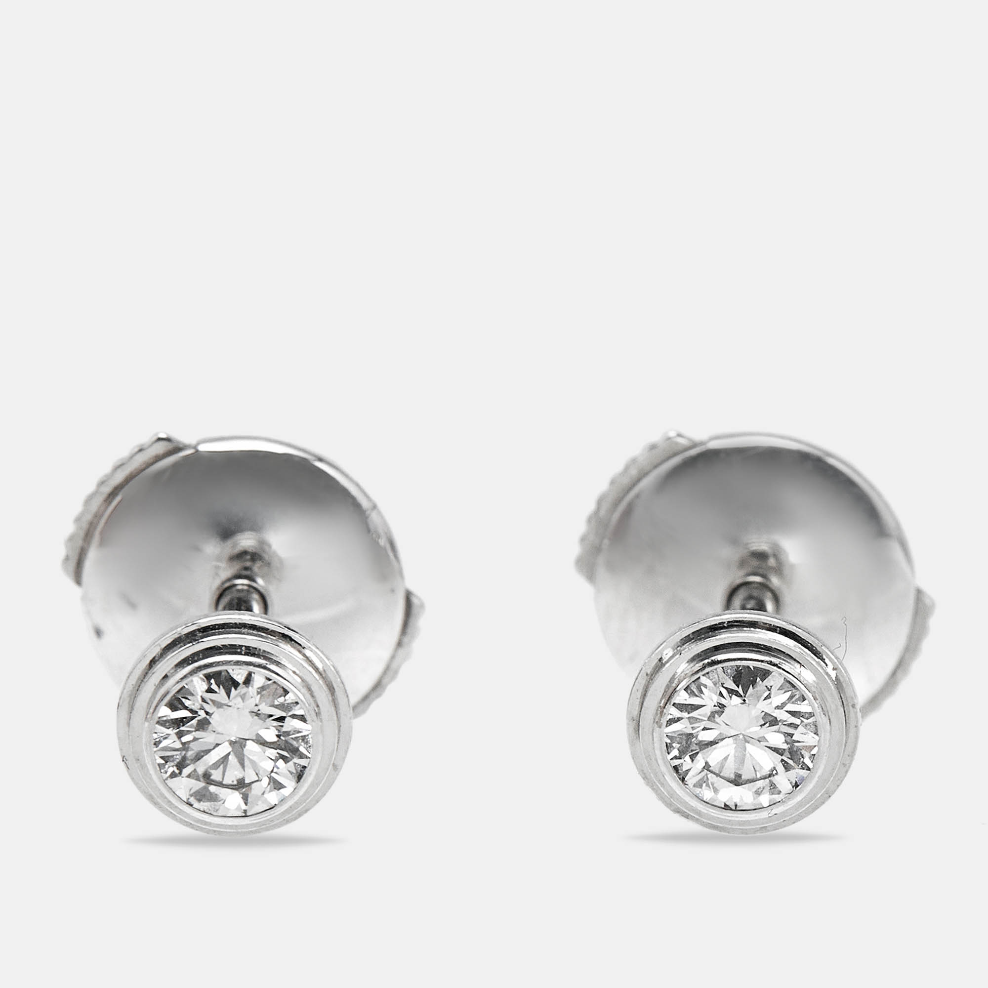 Cartier d'Amour Diamonds 18k White Gold Medium Model Stud Earrings
Cartier d'Amour Diamonds 18k White Gold Medium Model Stud Earrings