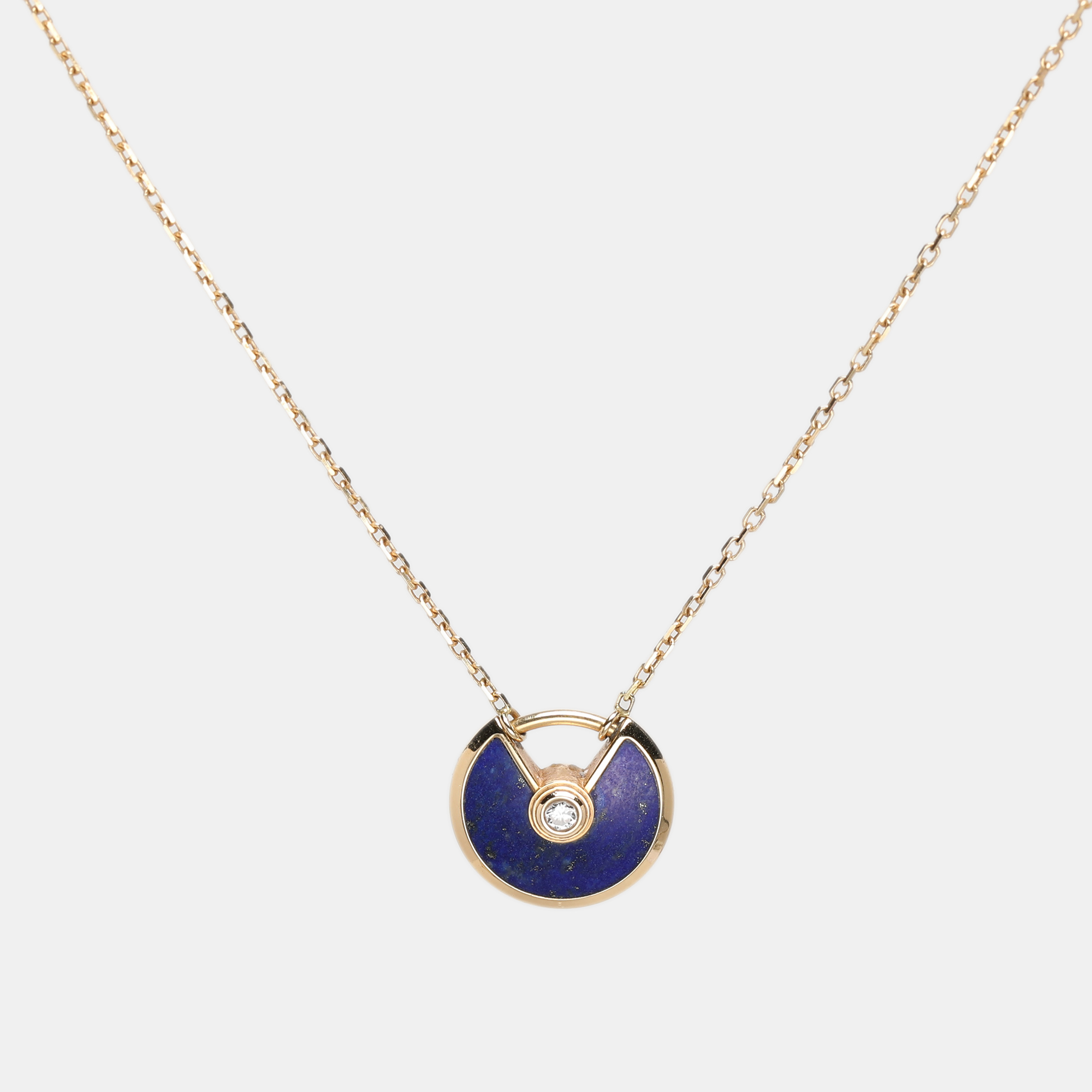 Cartier Amulette De Cartier Diamond Lapis Lazuli 18k Yellow Gold Model Pendant Necklace
Cartier Amulette De Cartier Diamond Lapis Lazuli 18k Yellow Gold Model Pendant Necklace
