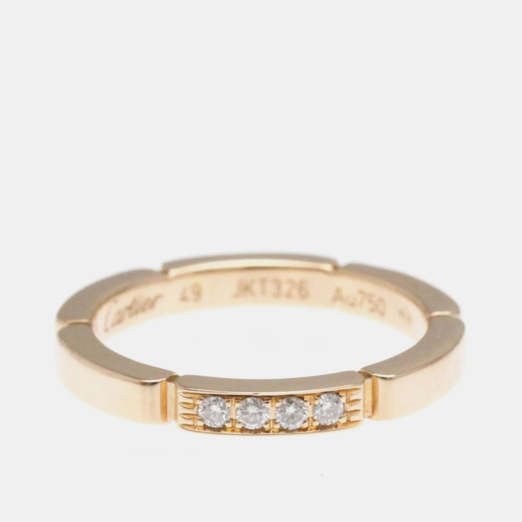 Cartier 18K Rose Gold Diamonds Maillon Panthere Wedding Band EU 49
Cartier 18K Rose Gold Diamonds Maillon Panthere Wedding Band EU 49