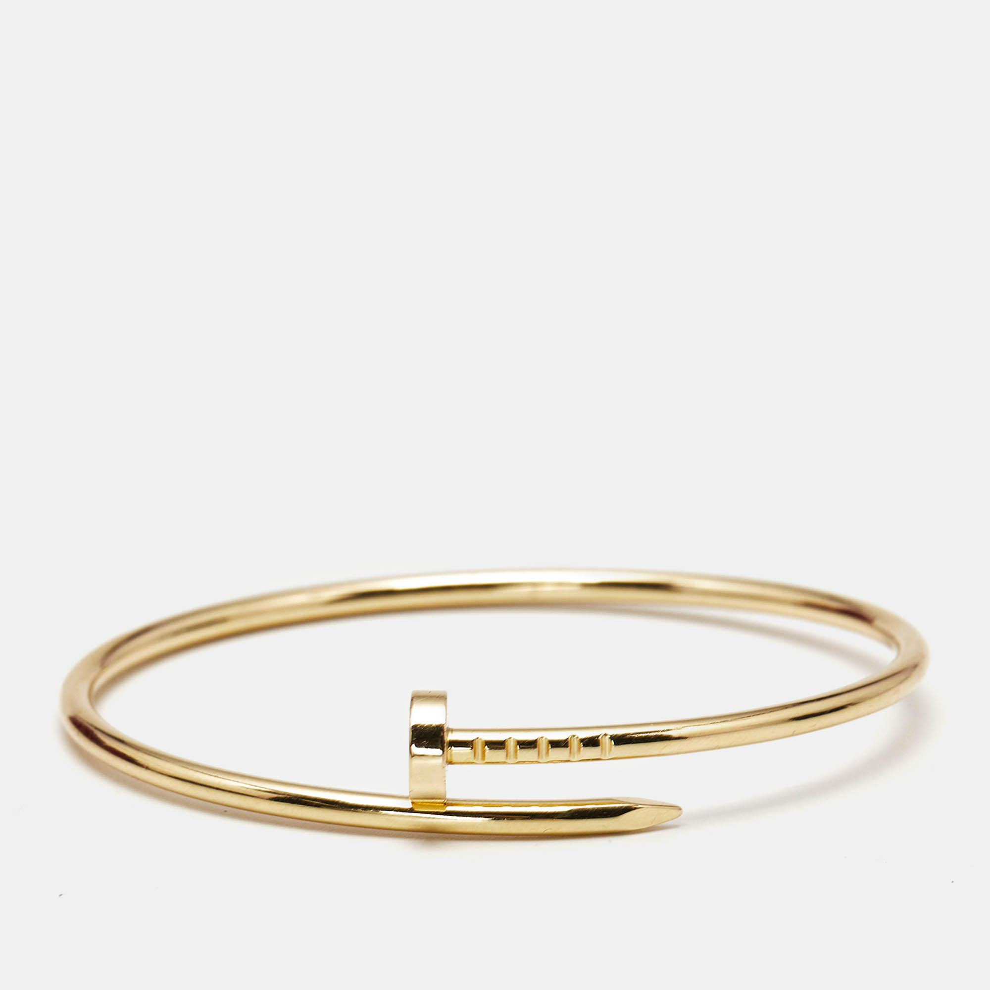 Cartier Juste Un Clou 18k Yellow Gold Small Model Bracelet 16
Cartier Juste Un Clou 18k Yellow Gold Small Model Bracelet 16