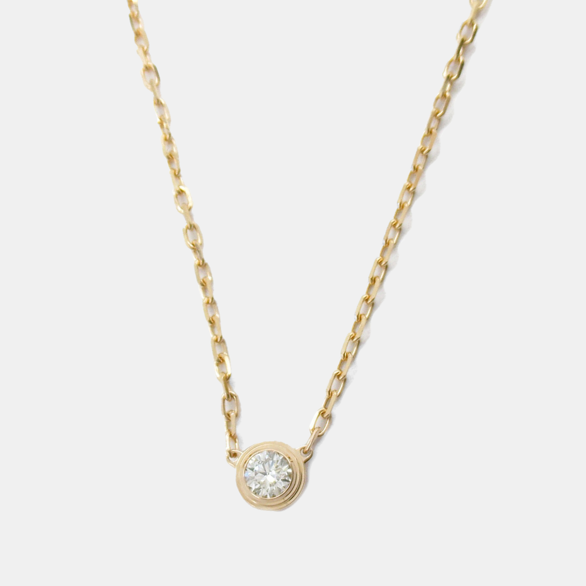 D'amour 18K Rose and Diamond Pendant Necklace - Cartier - Modalova