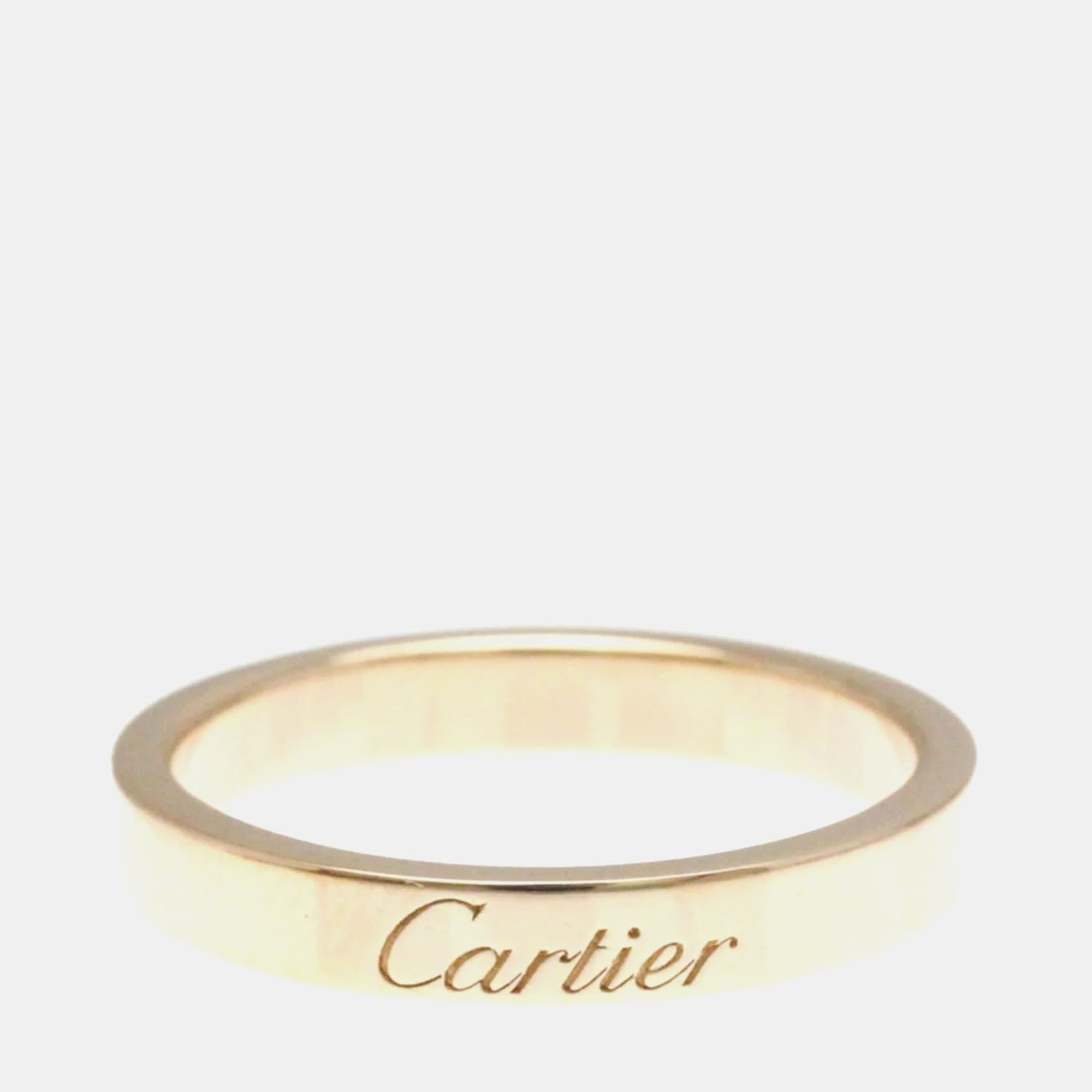 C De 18K Rose Band Ring EU 53 - Cartier - Modalova