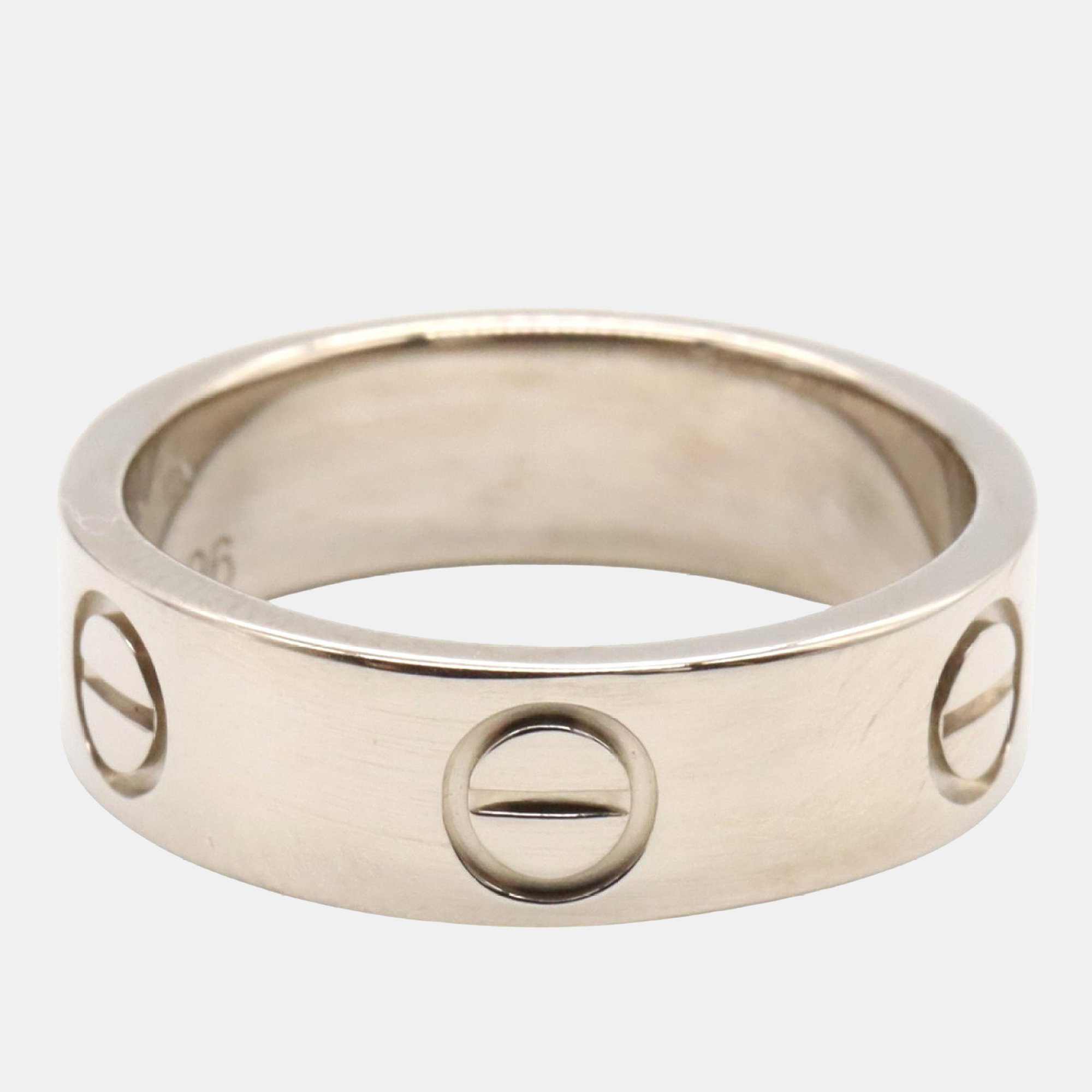Love 18K Gold Band Ring EU 51 - Cartier - Modalova
