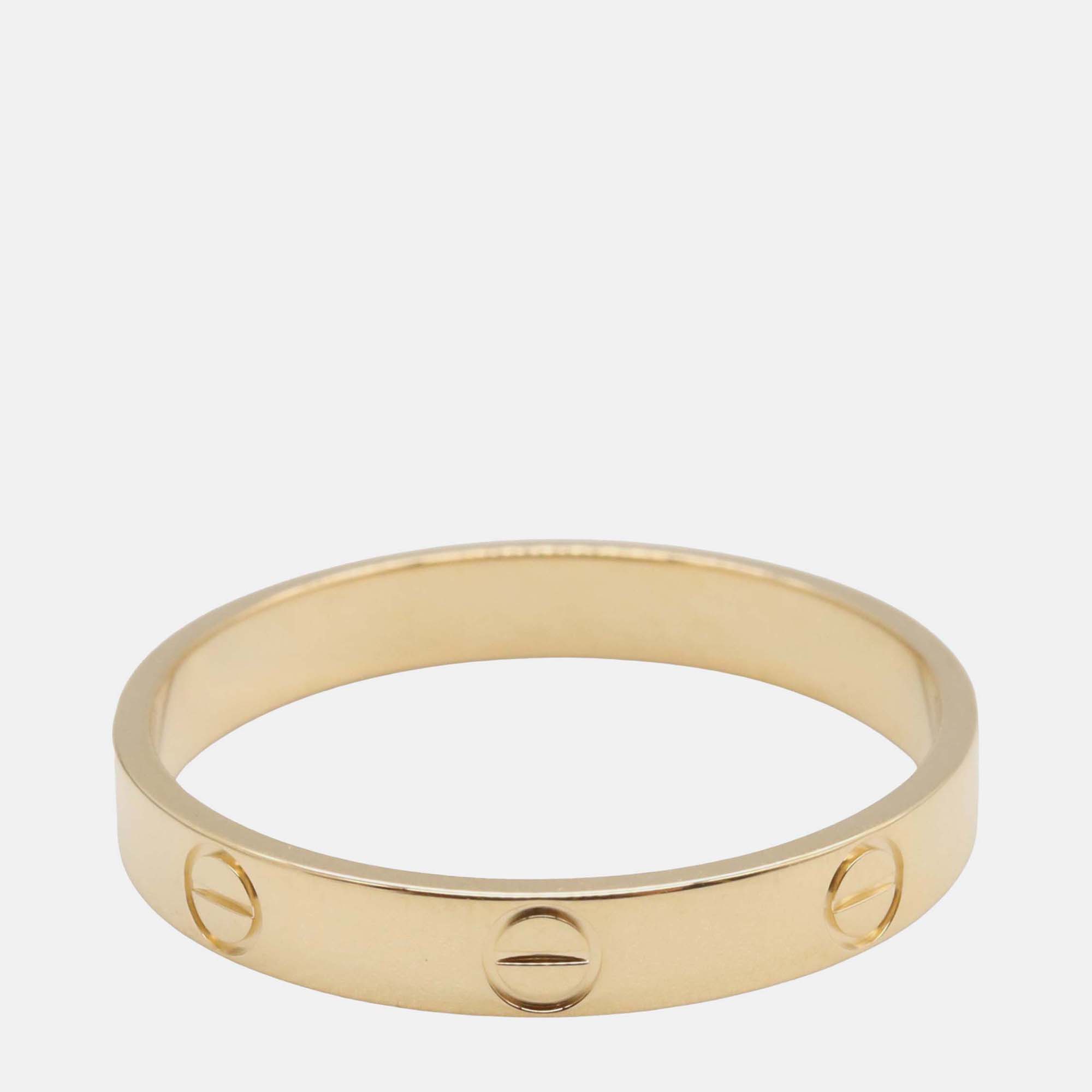 K Gold Small Love Ring - Cartier - Modalova