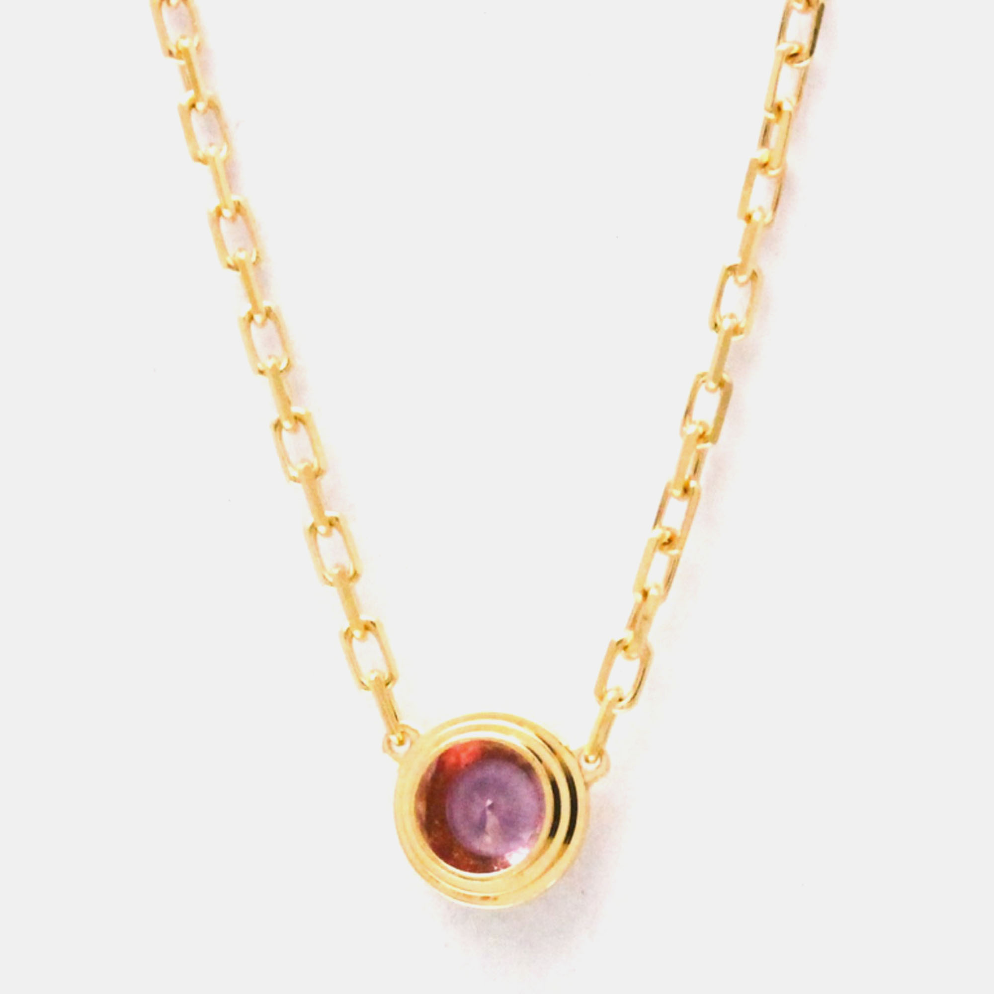 Cartier D'amour 18K Rose Gold and Sapphire Pendant Necklace - Cartier - Modalova