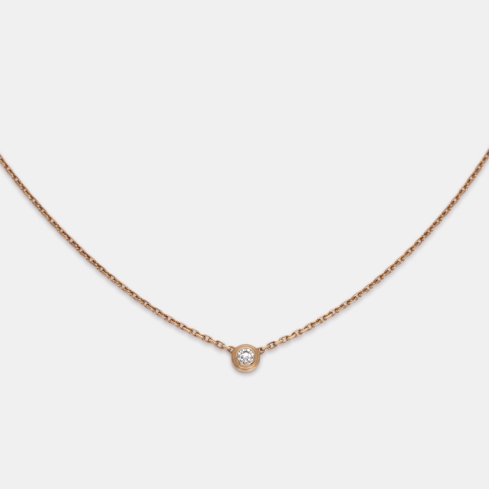 Cartier d'Amour Diamond 18k Yellow Gold Necklace
Cartier d'Amour Diamond 18k Yellow Gold Necklace