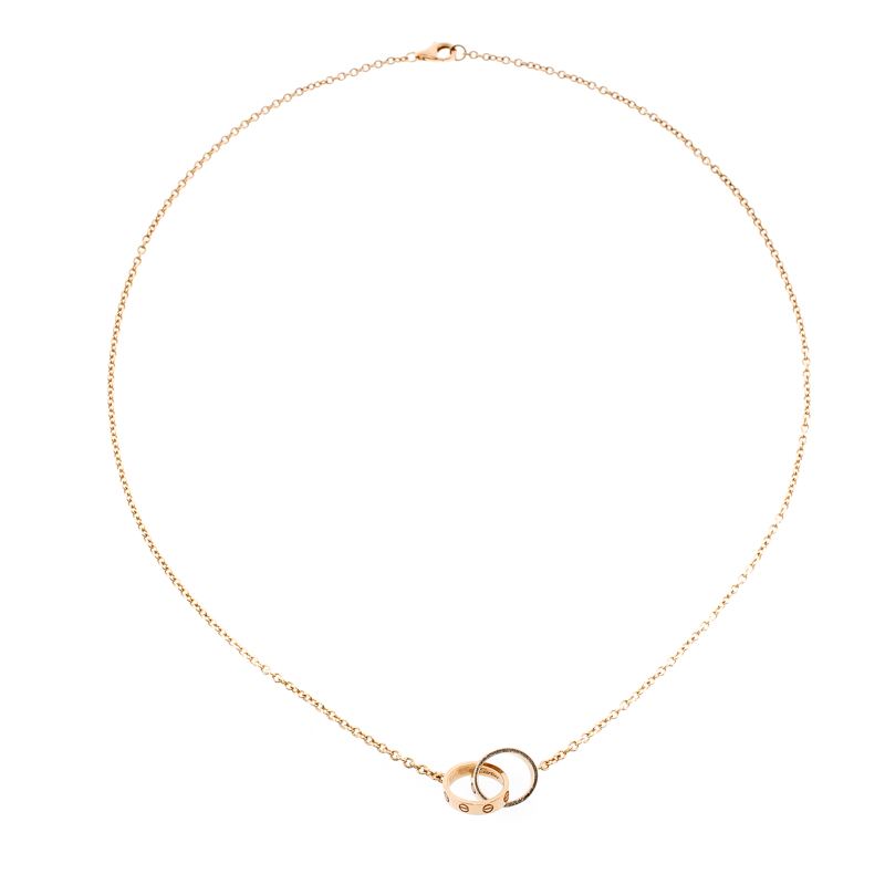 Cartier Love 2 Hoops 18k Rose Gold Necklace
Cartier Love 2 Hoops 18k Rose Gold Necklace