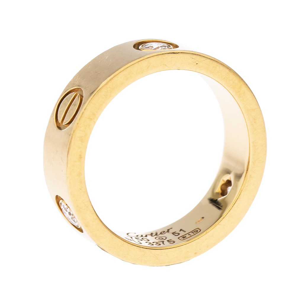 cartier three gold ring review