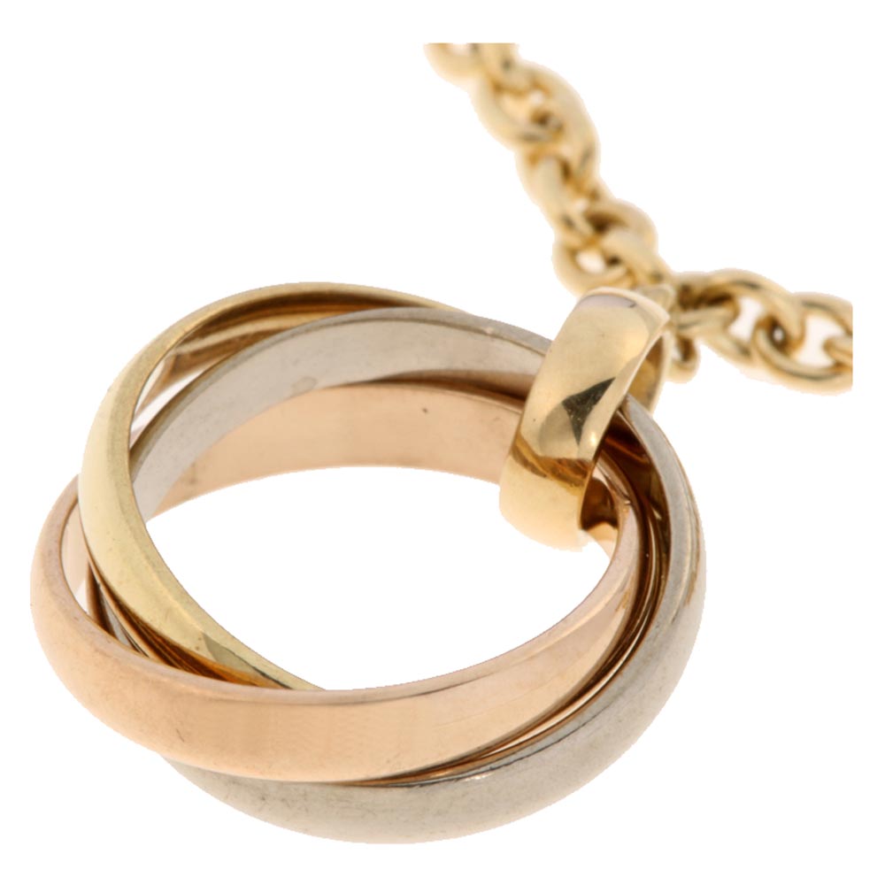 Cartier Trinity Charm Link 18K Yellow Gold, 18K White Gold, 18K Rose Gold Bracelet
Cartier Trinity Charm Link 18K Yellow Gold, 18K White Gold, 18K Rose Gold Bracelet