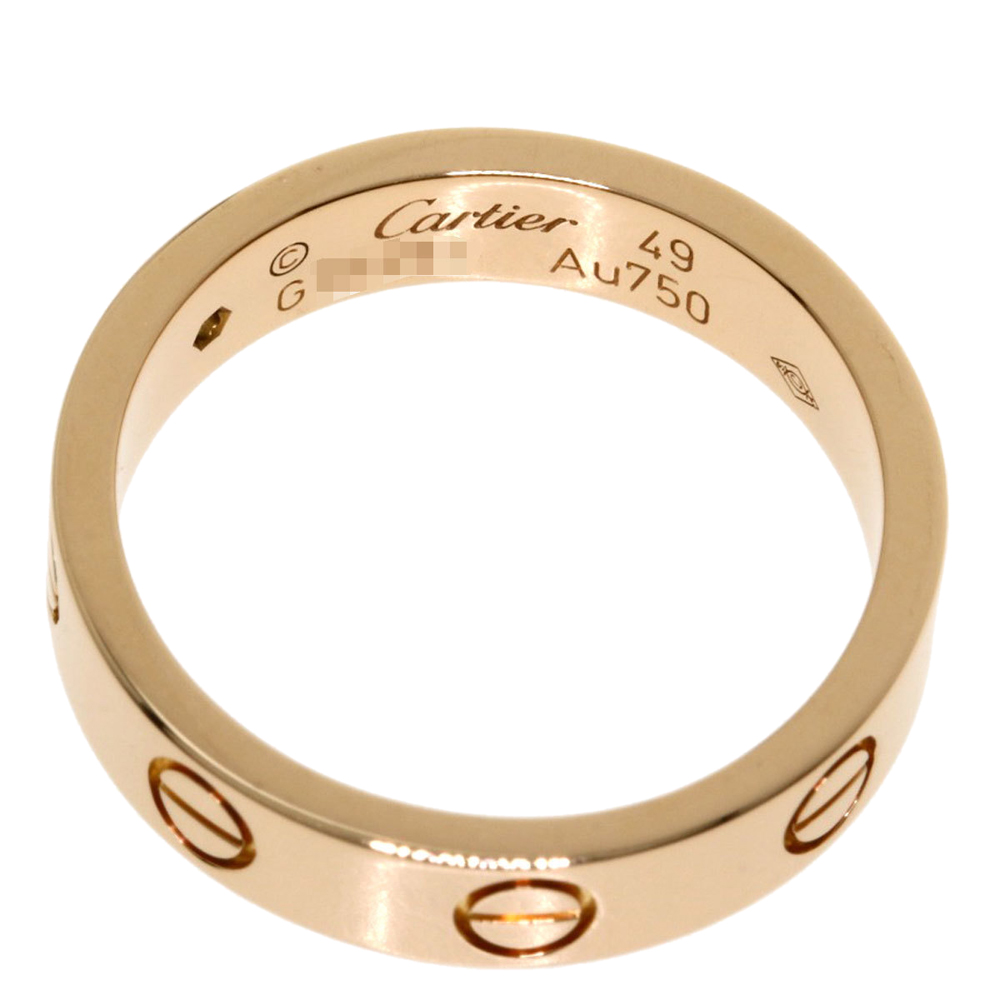 Cartier Love 18K Rose Gold Diamond Ring EU
Cartier Love 18K Rose Gold Diamond Ring EU