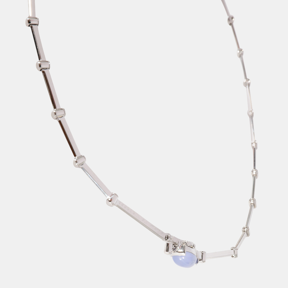 Cartier Meli Melo Diamond Necklace In 18k White Gold 0.3 CTW