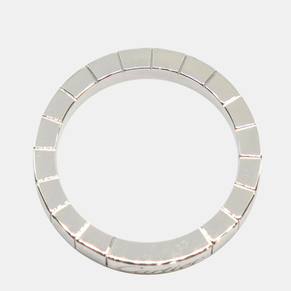 Cartier Lanieres 18K White Gold Ring EU 50
Cartier Lanieres 18K White Gold Ring EU 50