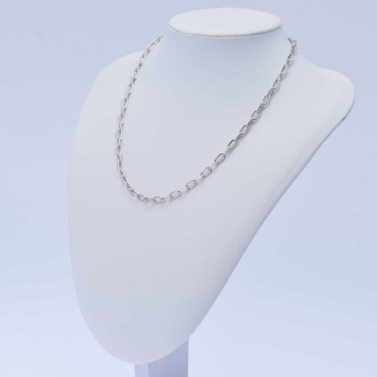 Cartier Spartacus Link Chain  White Gold Necklace