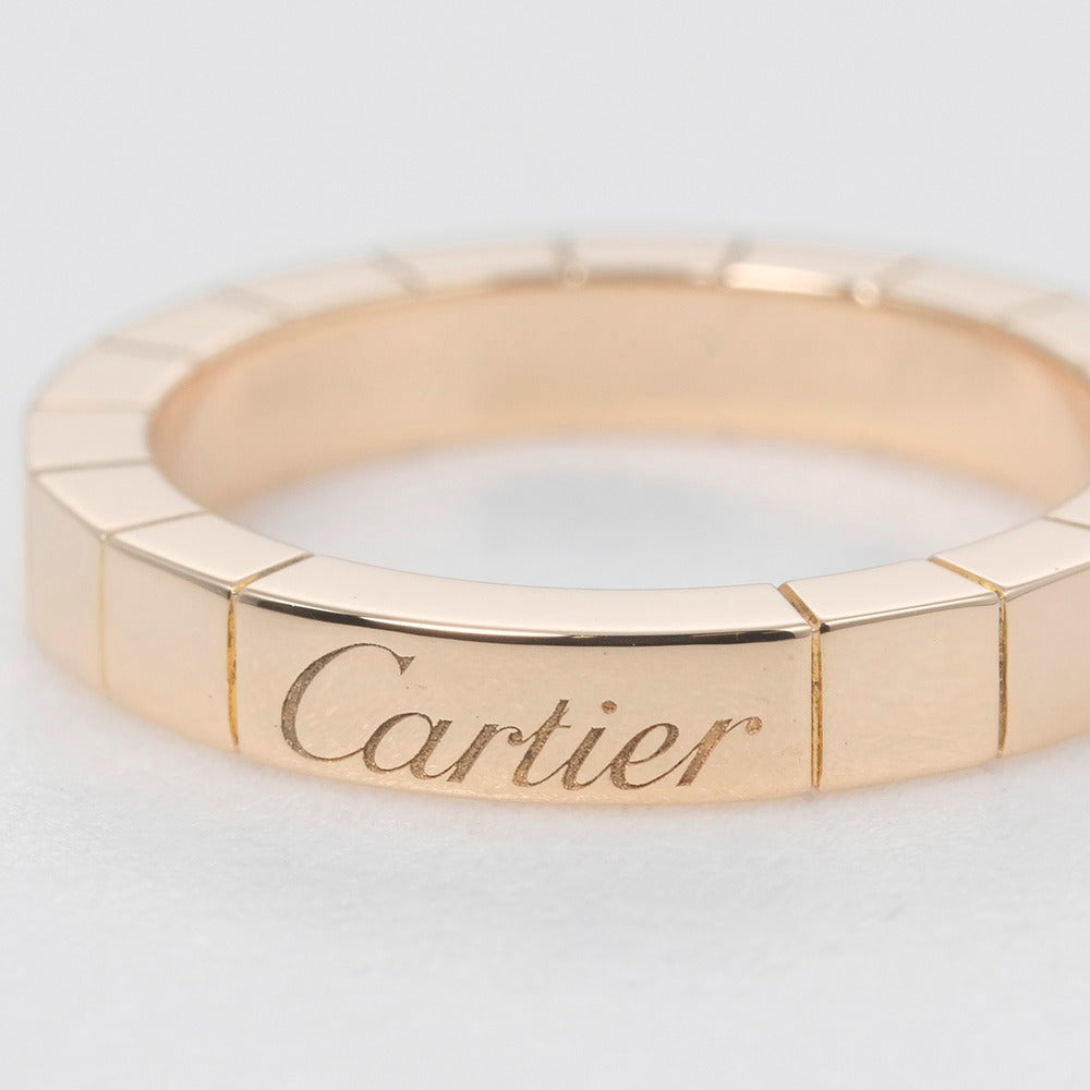 Cartier Lanieres 18K Rose Gold Ring EU 48