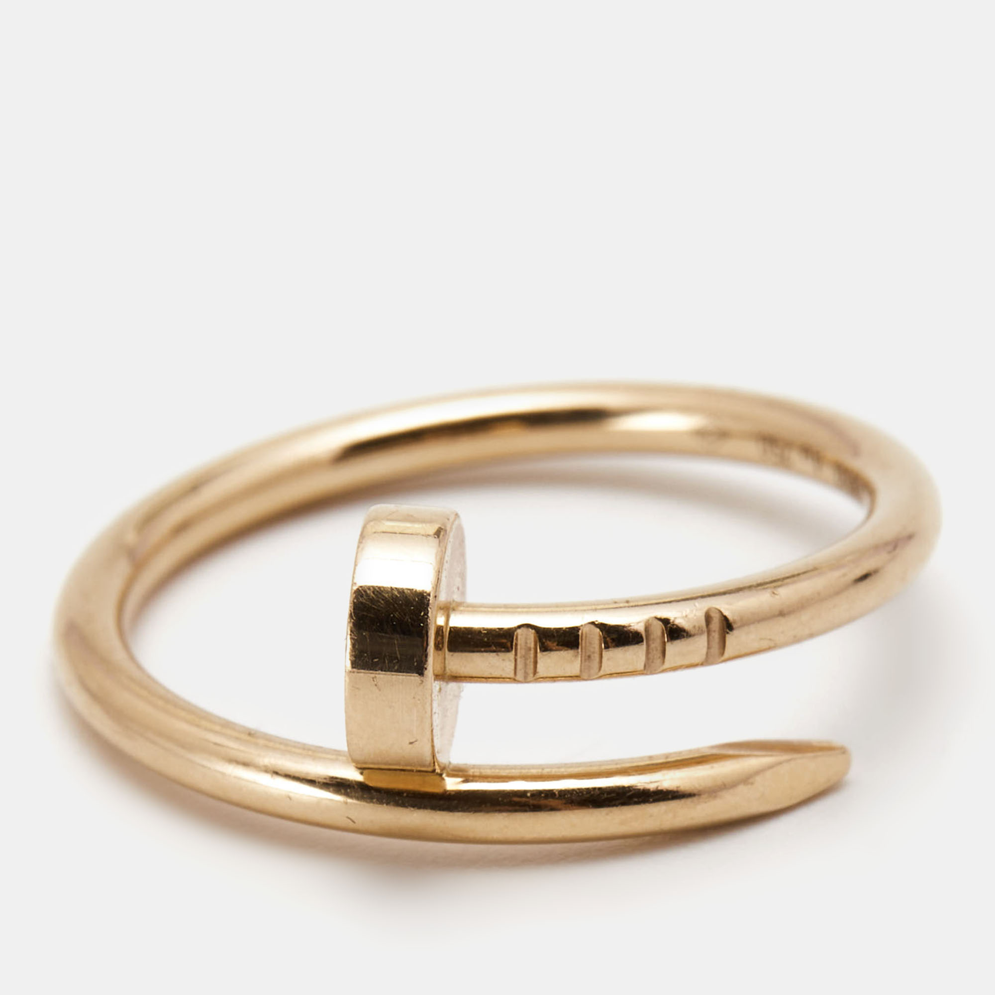 

Cartier Juste Un Clou 18k Rose Gold Small Model Ring Size